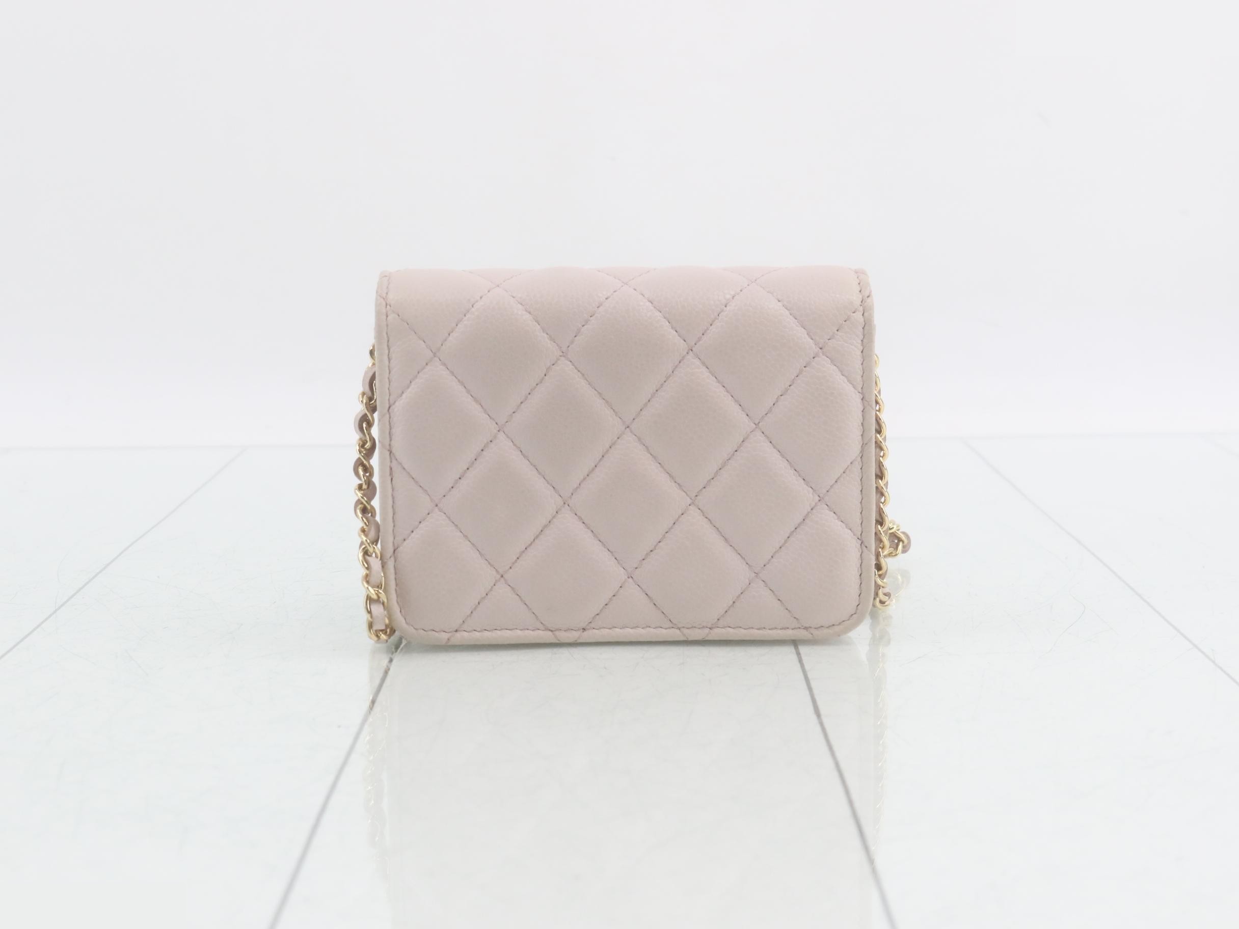 19 Caviar Skin Mini Matelassé Shoulder Bag, serial number 31 — view 2