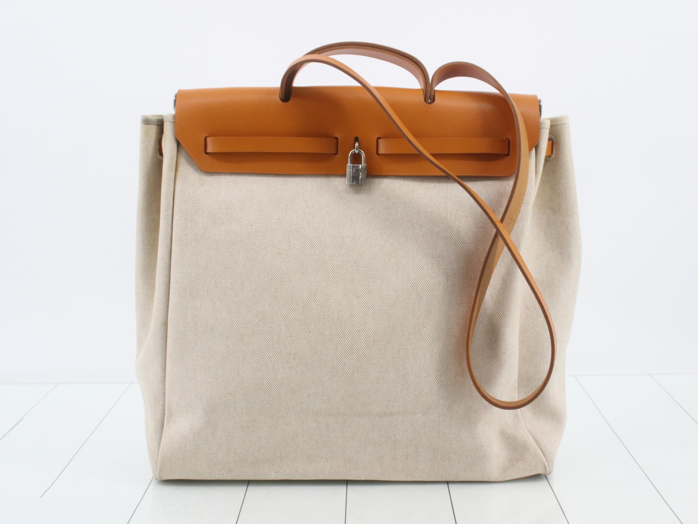 Herbag MM Shoulder Bag, Canvas, D Stamp — view 2