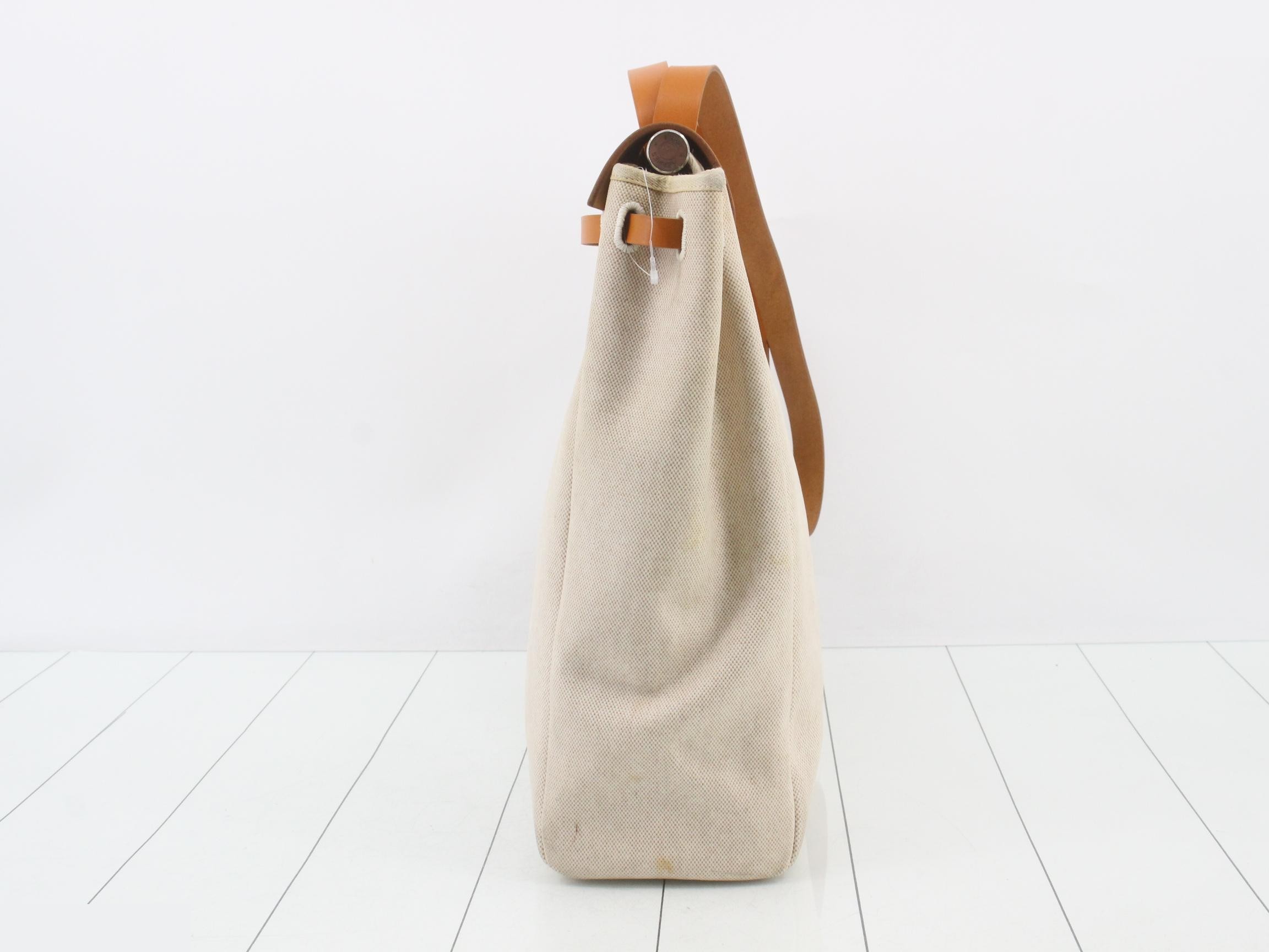 Herbag MM Shoulder Bag, Canvas, D Stamp — view 3