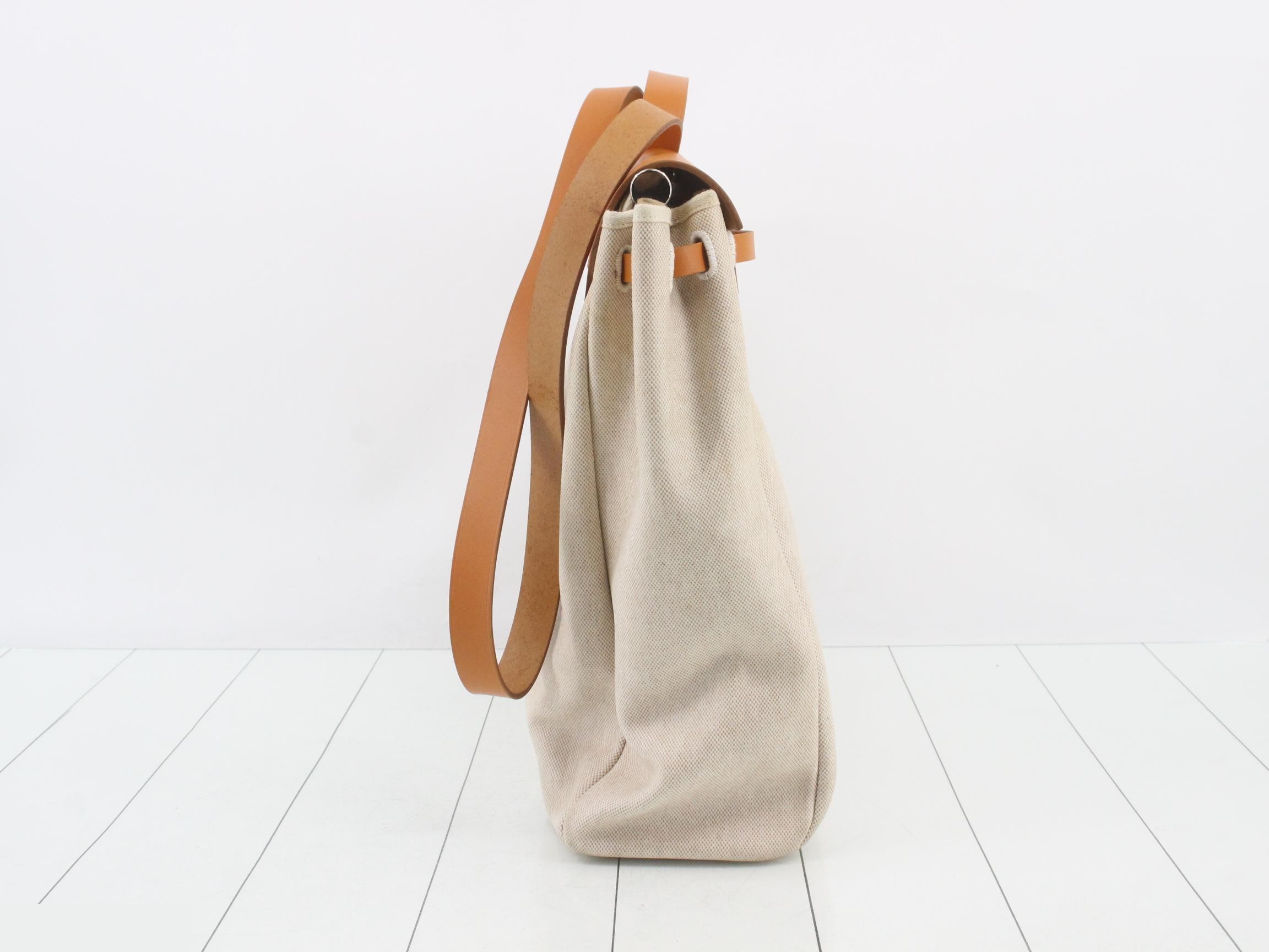 Herbag MM Shoulder Bag, Canvas, D Stamp — view 4