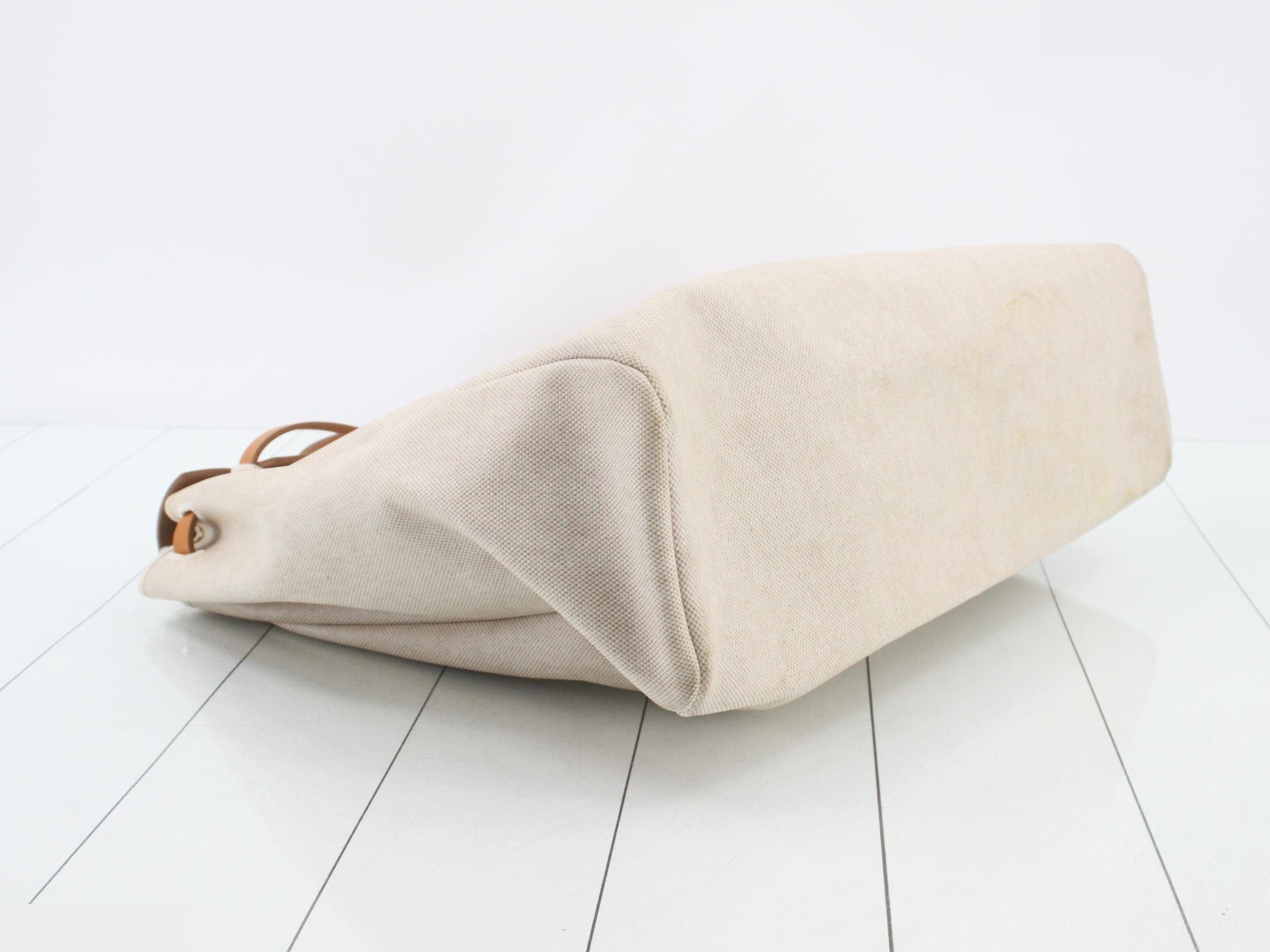Herbag MM Shoulder Bag, Canvas, D Stamp — view 5