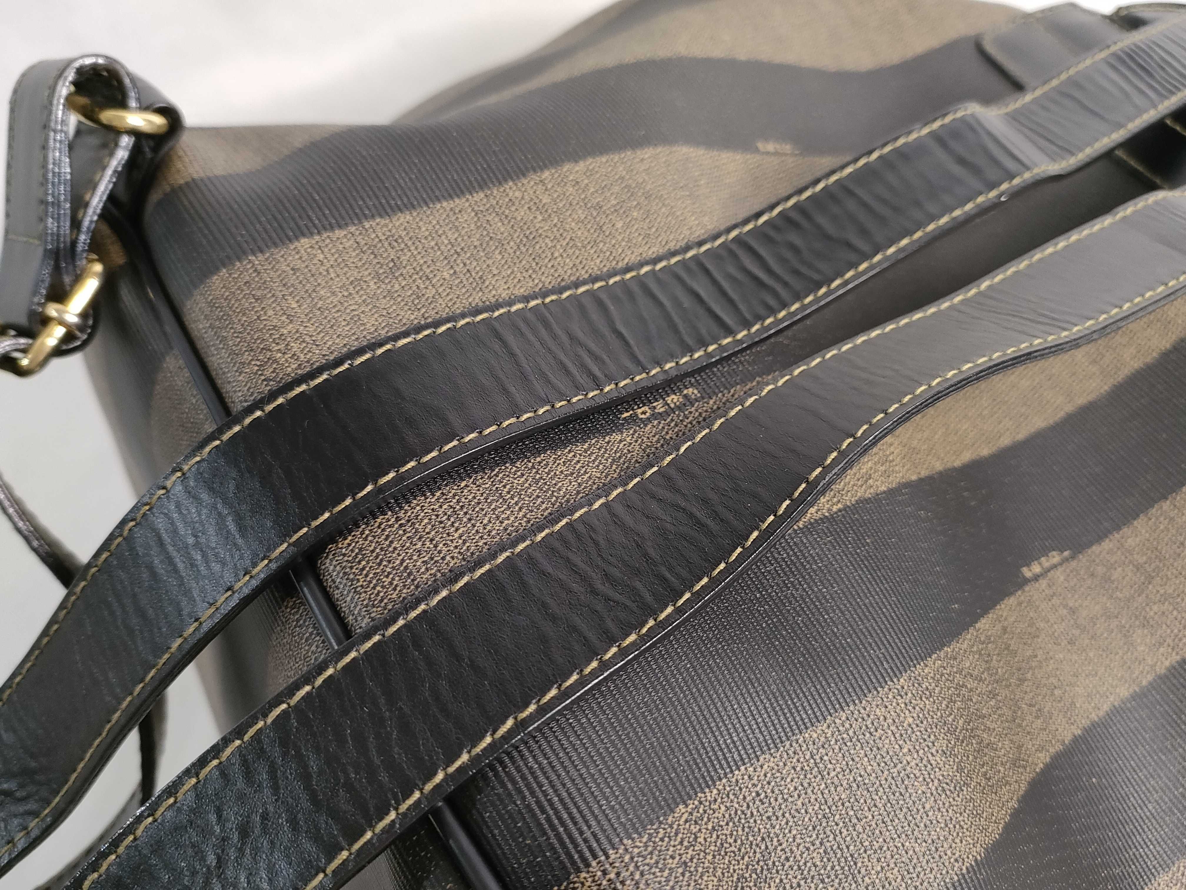 Pecan Pattern Backpack, PVC Leather, 259290 Backpack — view 4