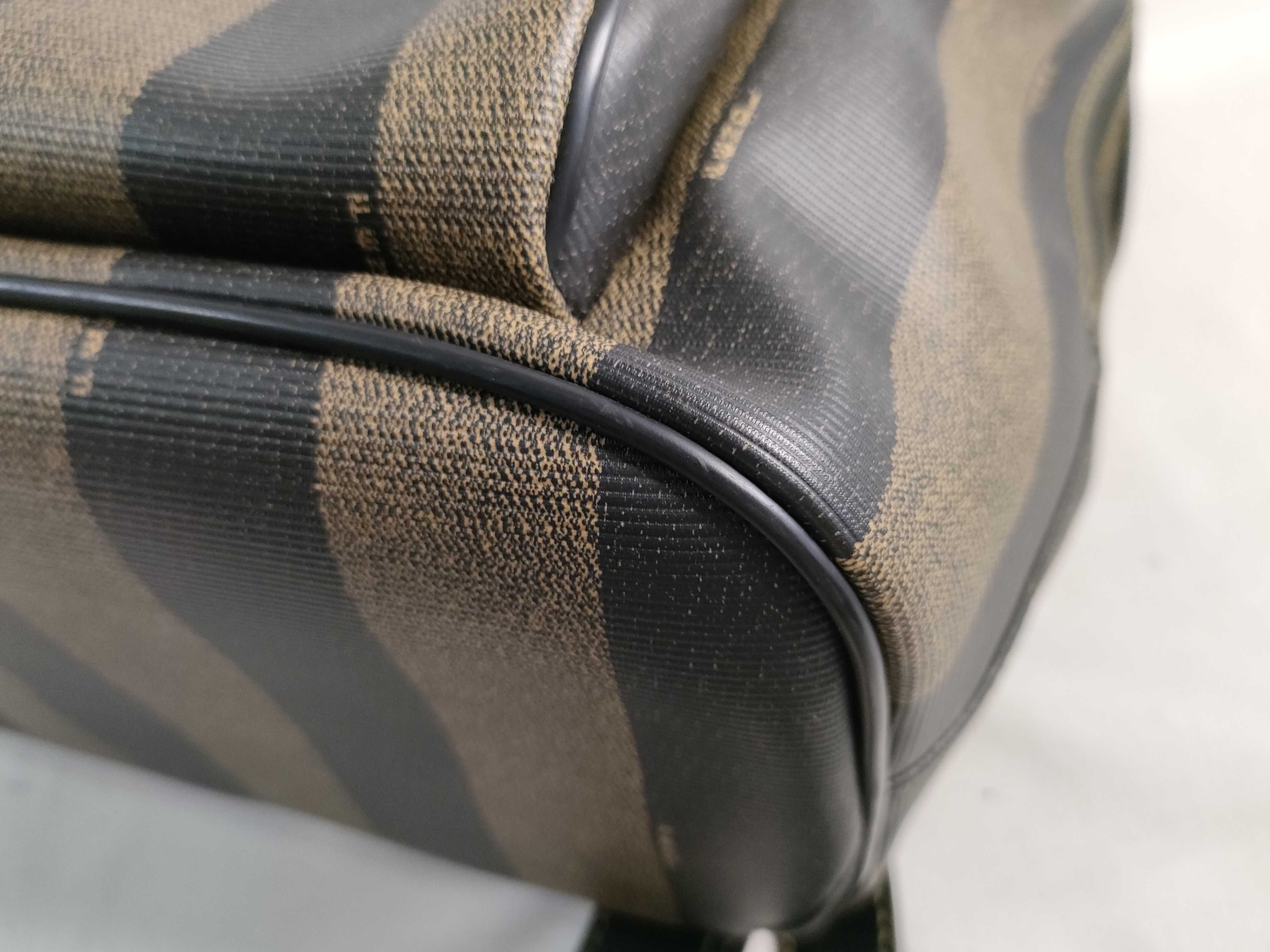 Pecan Pattern Backpack, PVC Leather, 259290 Backpack — view 6