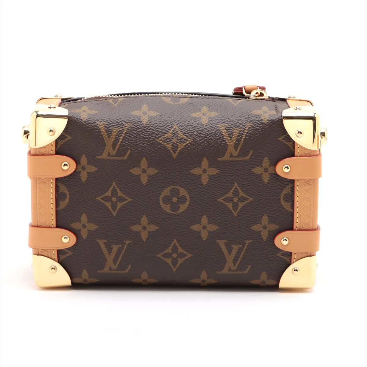 Monogram Side Trunk PM M46815 Brown RFID response — view 2
