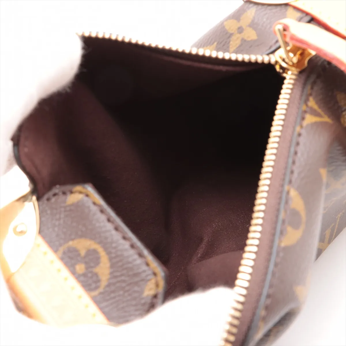 Monogram Side Trunk PM M46815 Brown RFID response — view 6