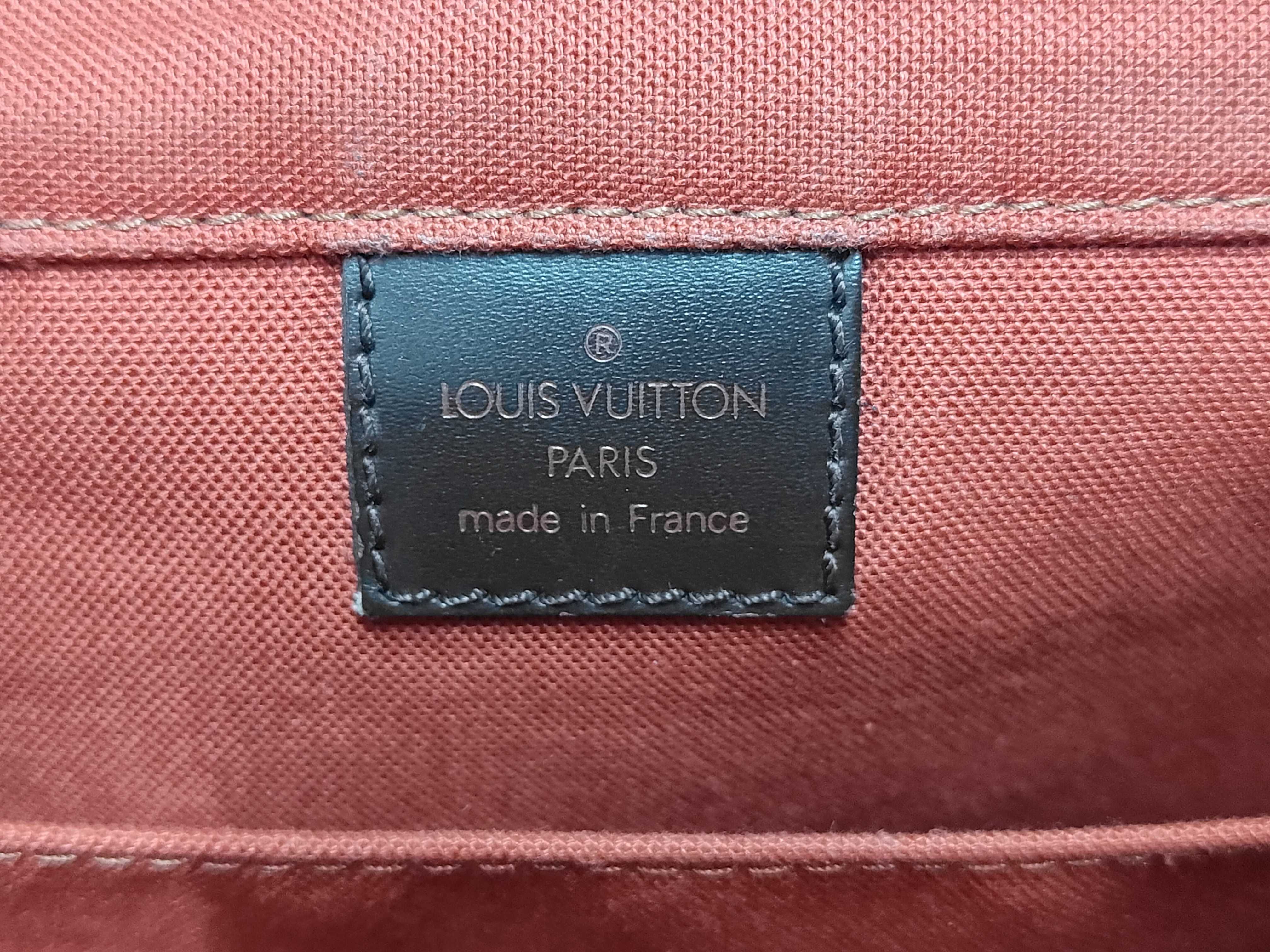 Abbesses Brown Damier Ebene Gold Hardware Bag — view 11