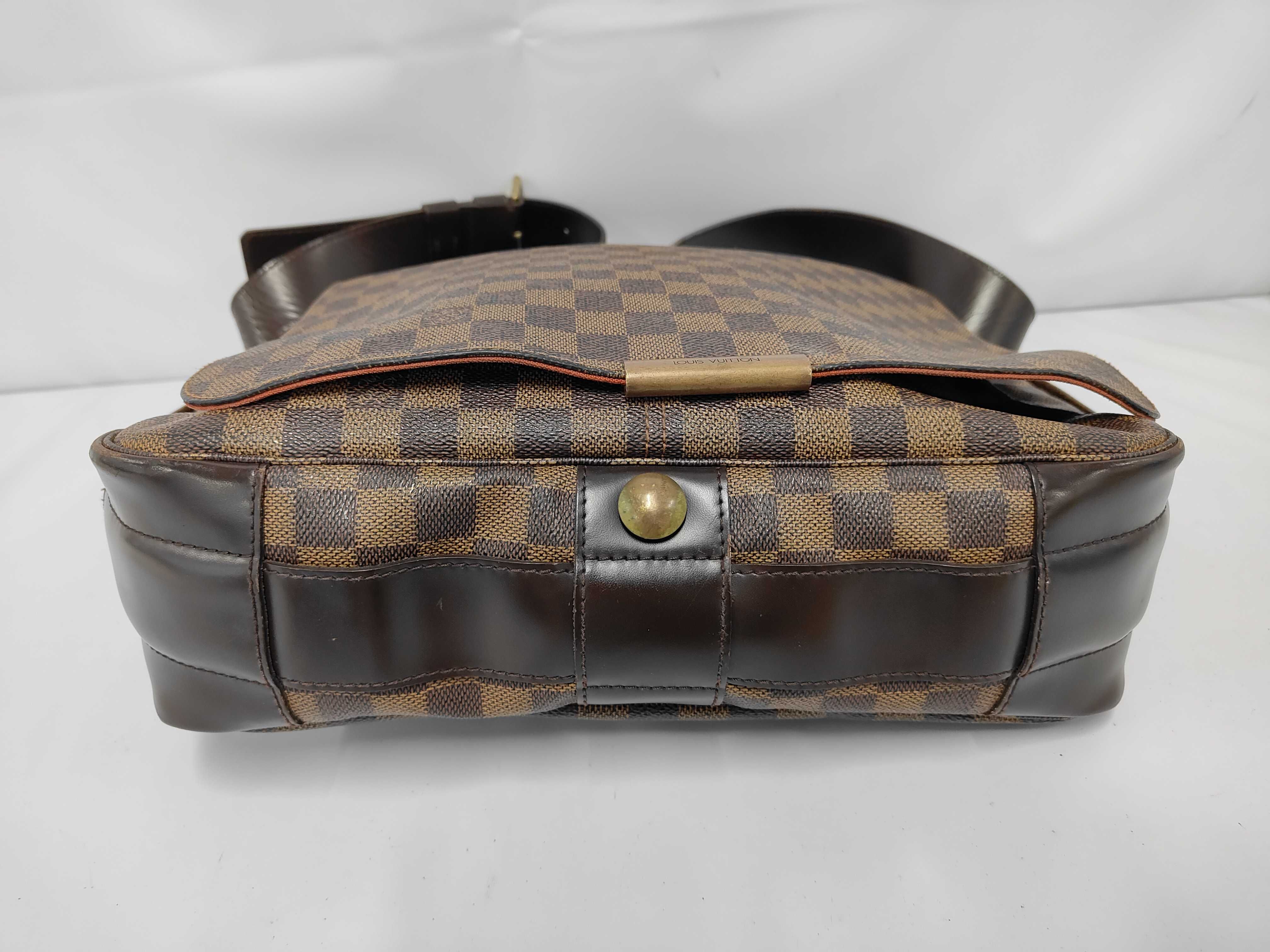 Abbesses Brown Damier Ebene Gold Hardware Bag — view 3