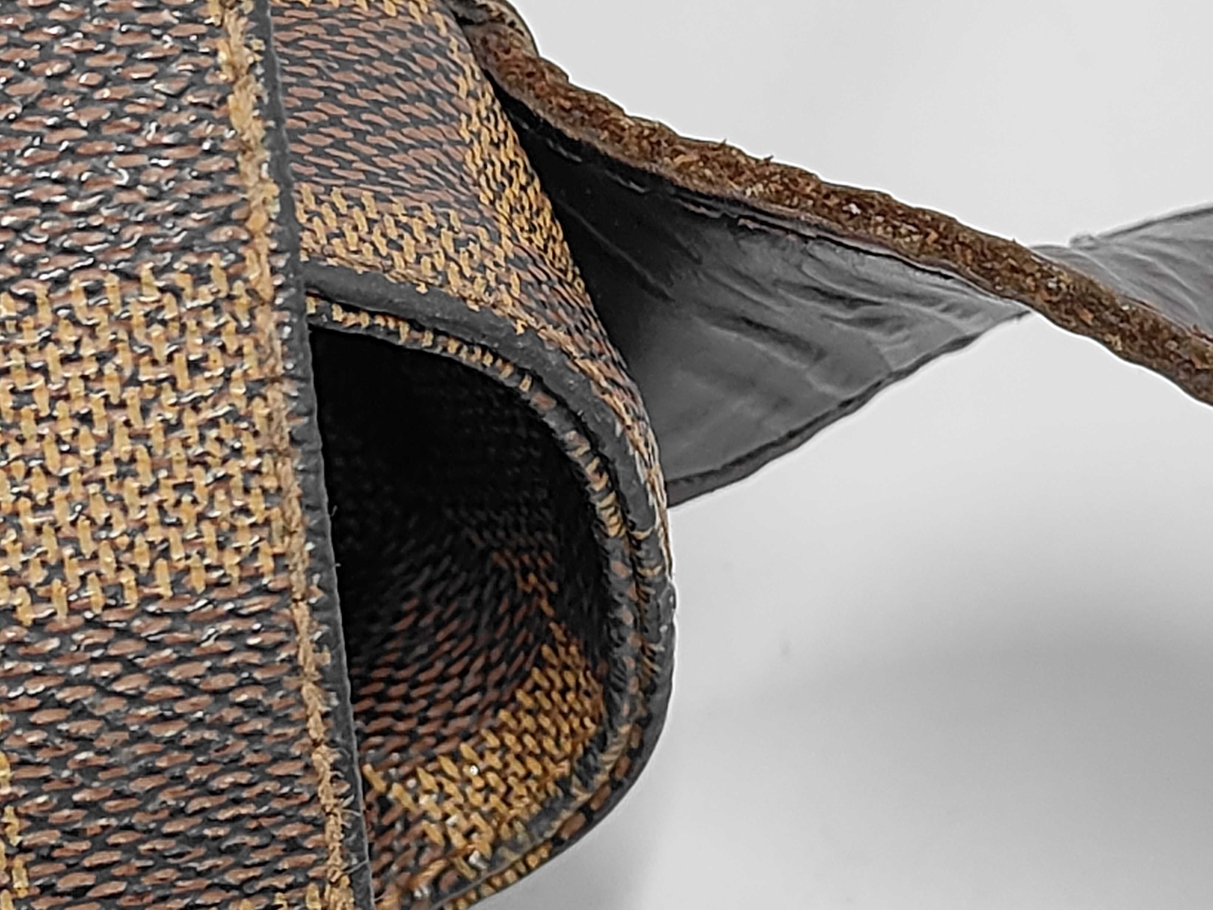 Abbesses Brown Damier Ebene Gold Hardware Bag — view 7