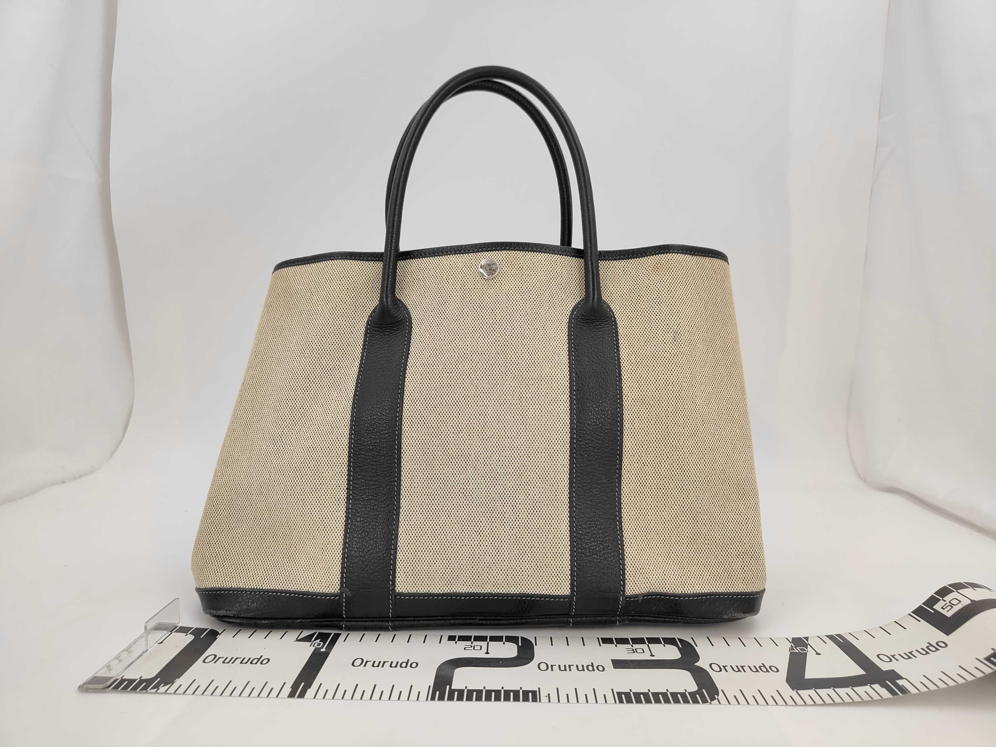 Garden Party Toile H J Stamp Tote Bag — view 2