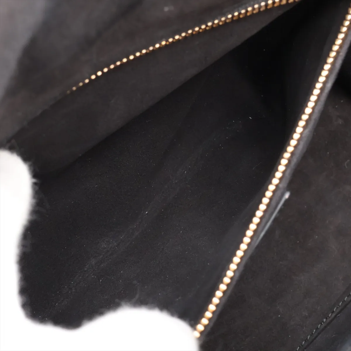 Cannage Lady Dior Leather 2-Way Handbag, Black — view 9