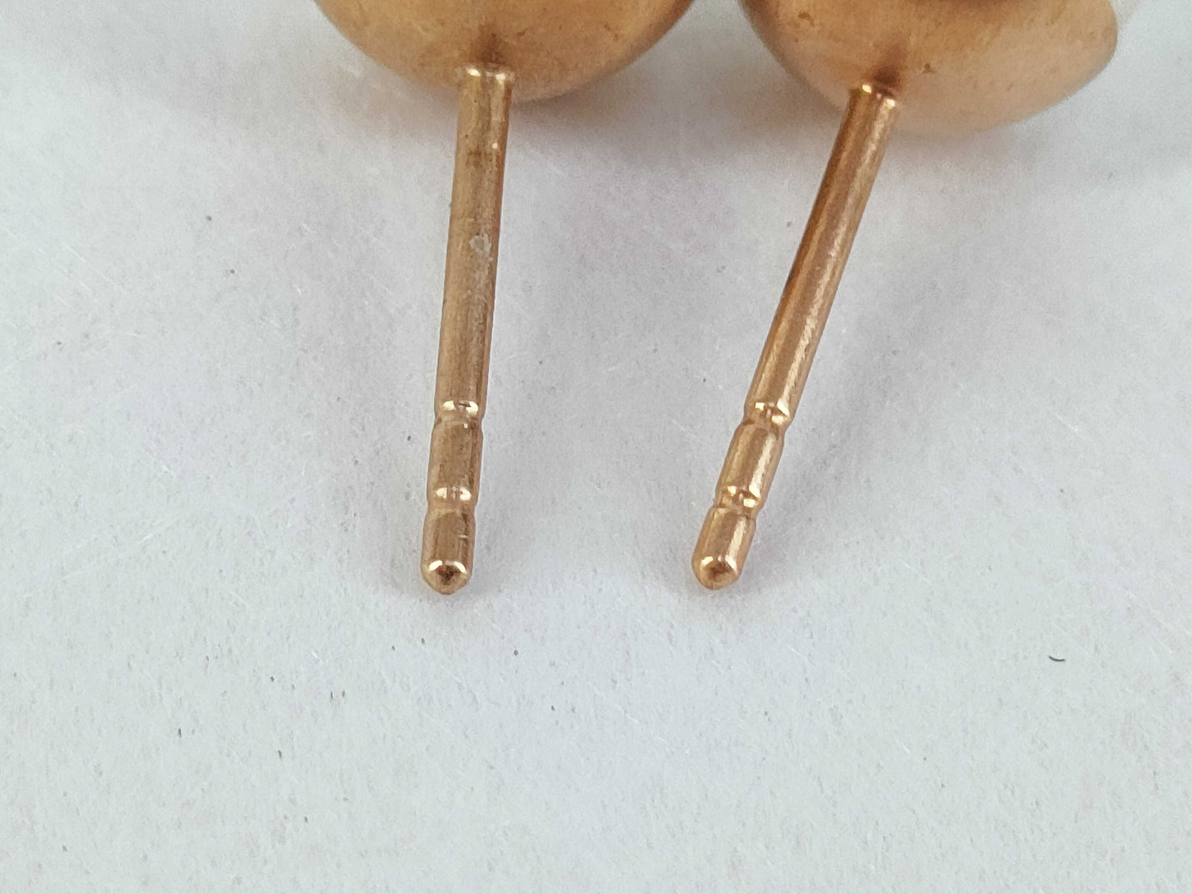 Tribal Flower Pearl Earrings — view 4