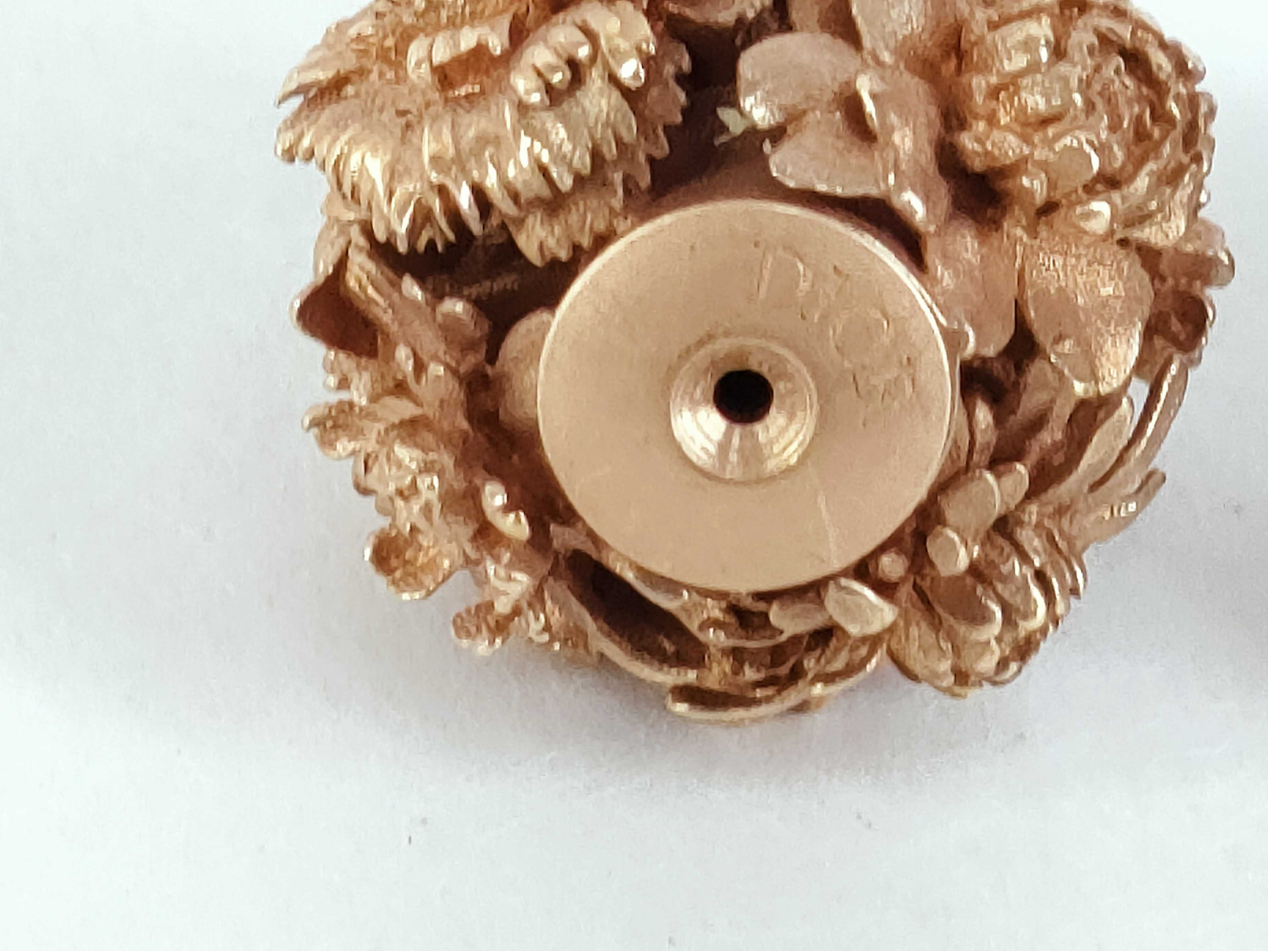Tribal Flower Pearl Earrings — view 7