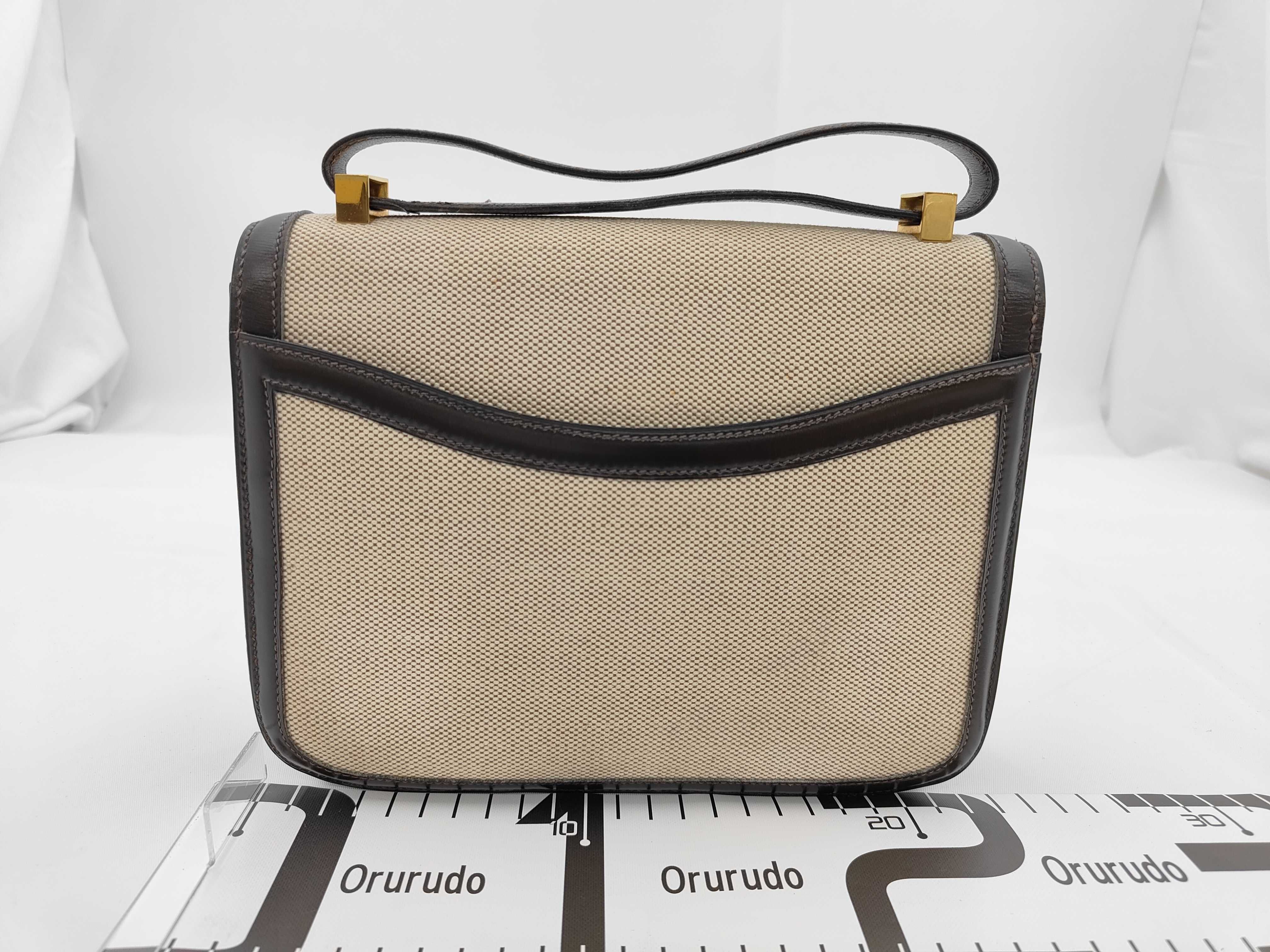 Constance 23 B Toile H Box Calf Shoulder Bag — view 2