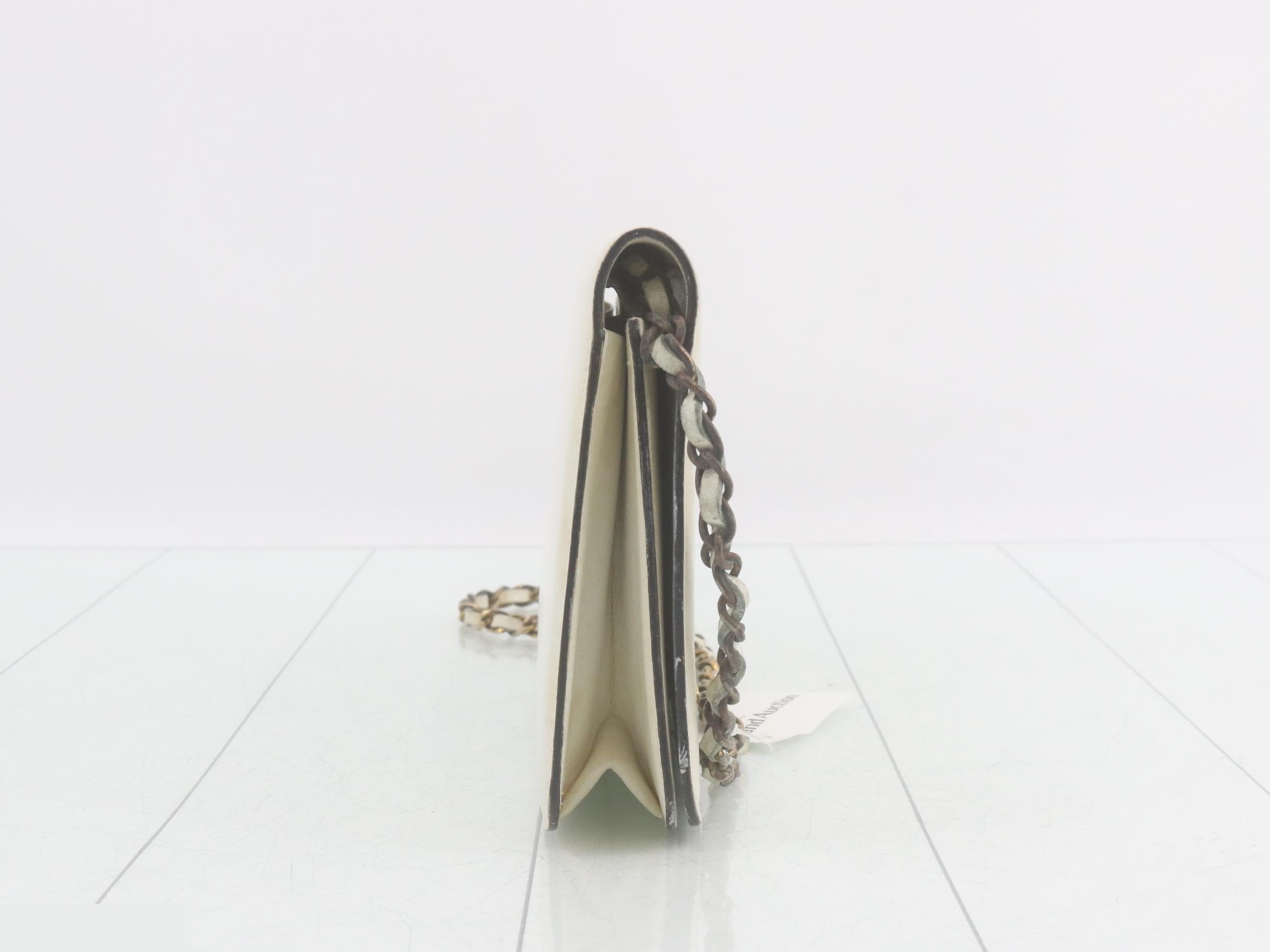 Chain shoulder bag, leather — view 4