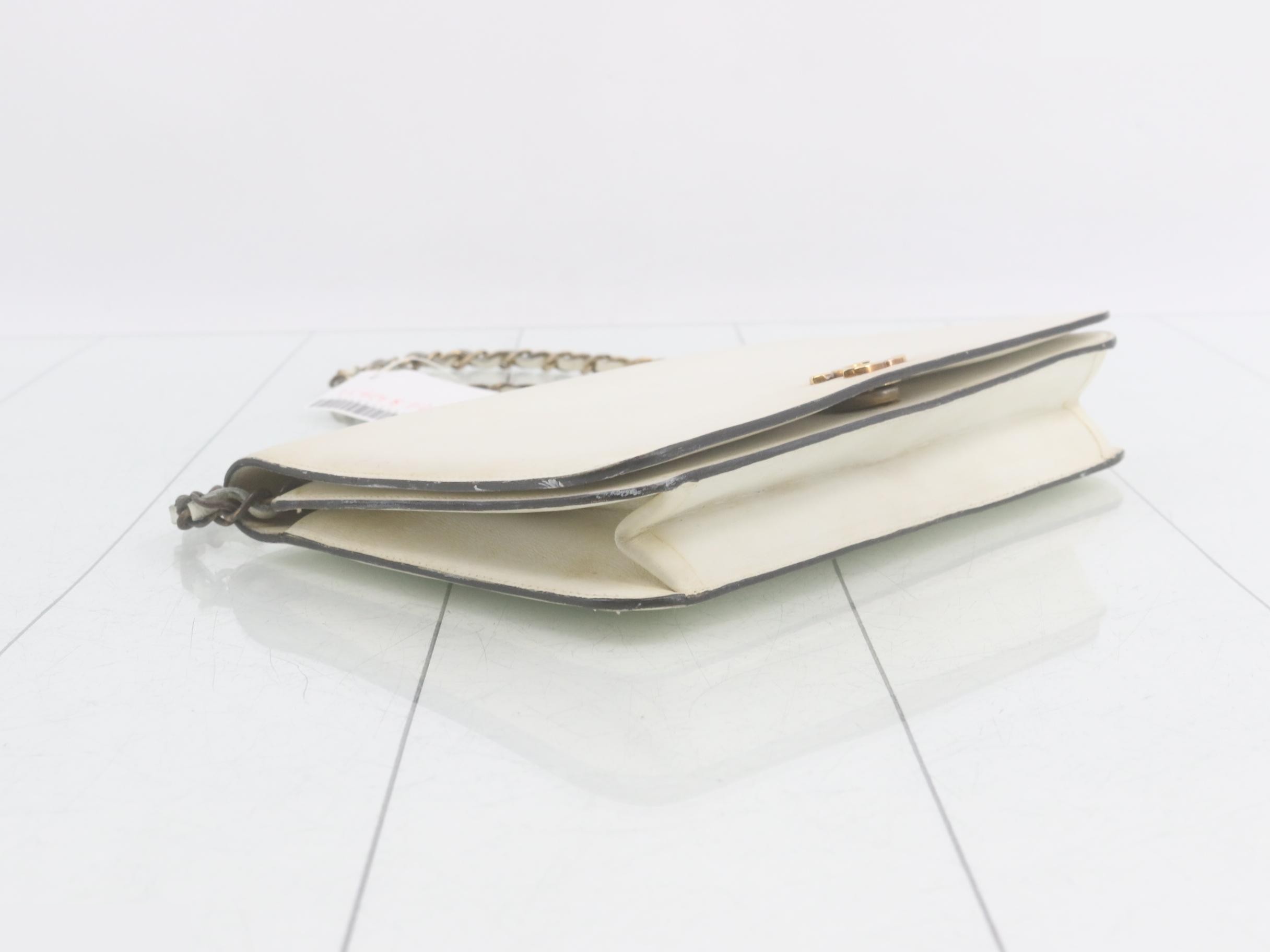 Chain shoulder bag, leather — view 5
