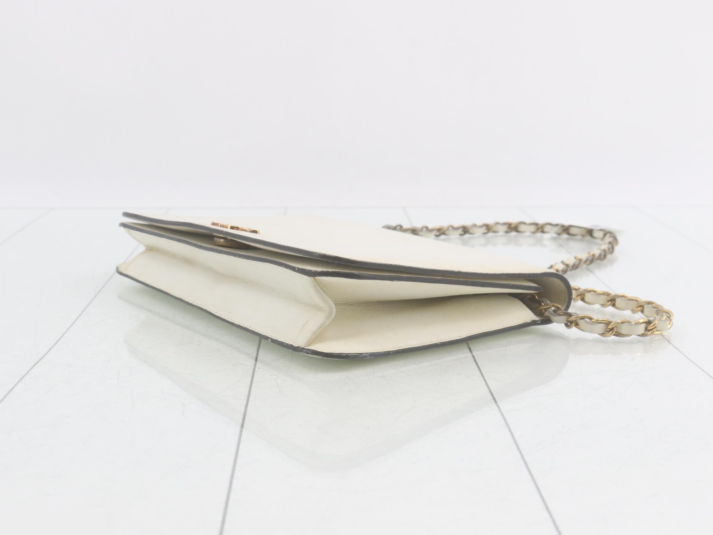 Chain shoulder bag, leather — view 6