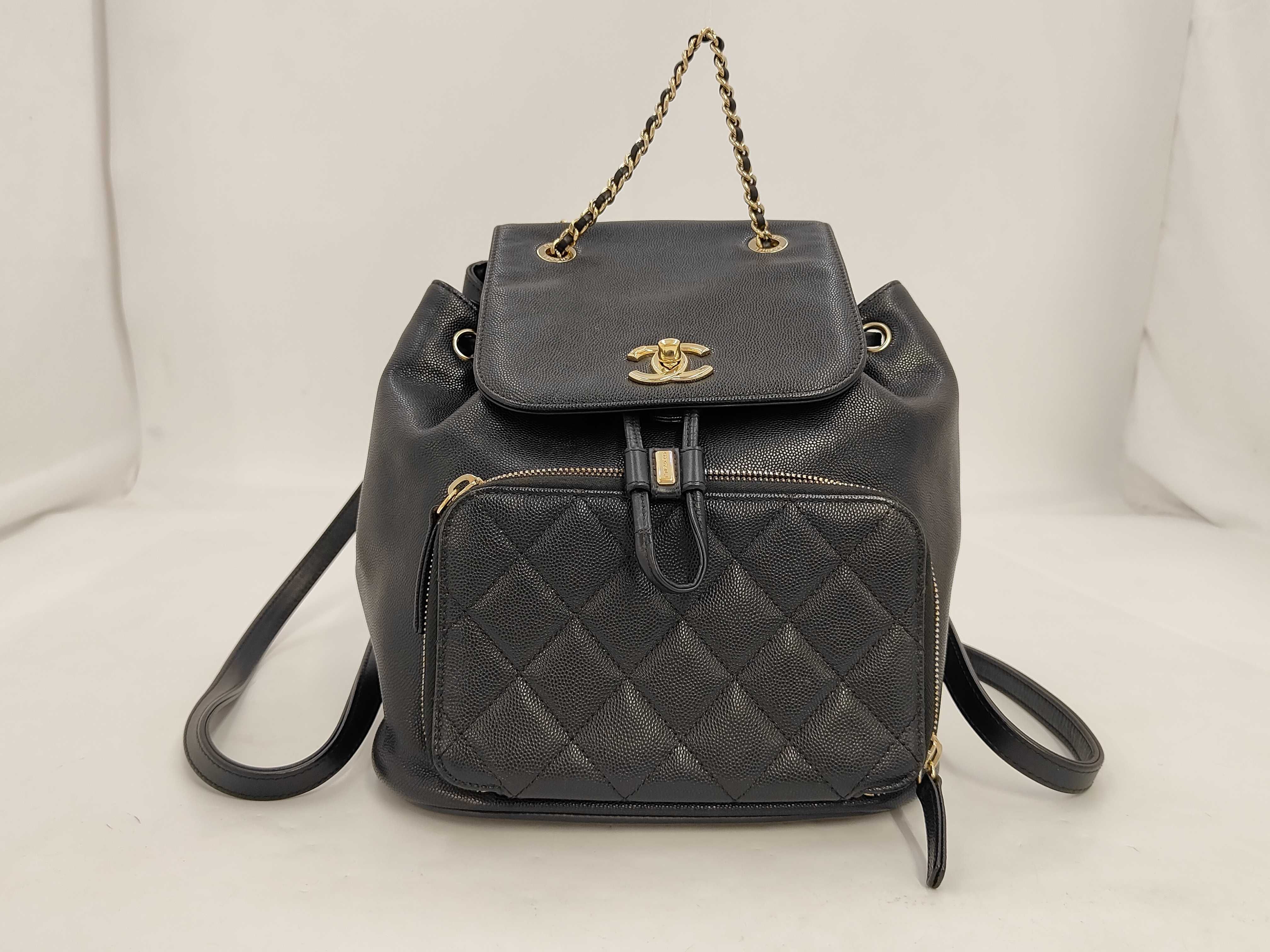 Matelassé Caviar Skin Backpack Rucksack