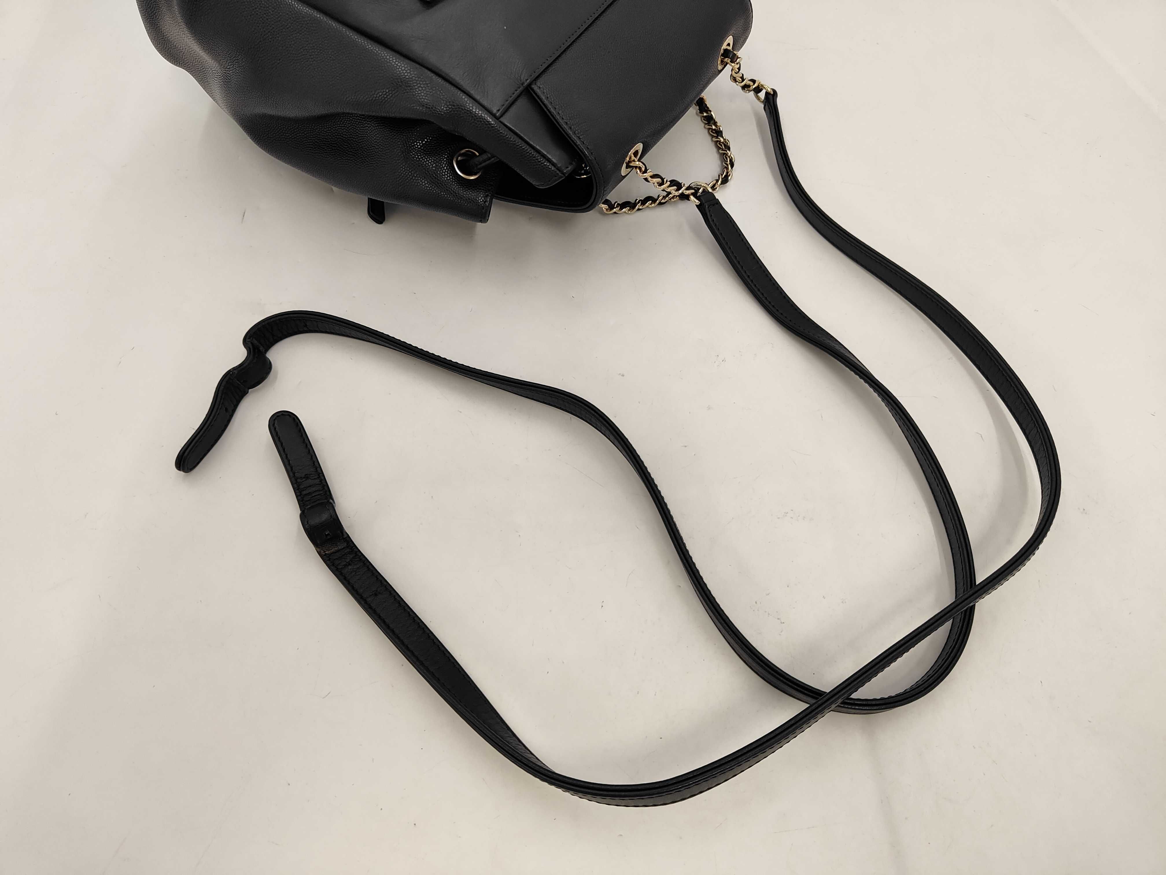 Matelassé Caviar Skin Backpack Rucksack — view 5