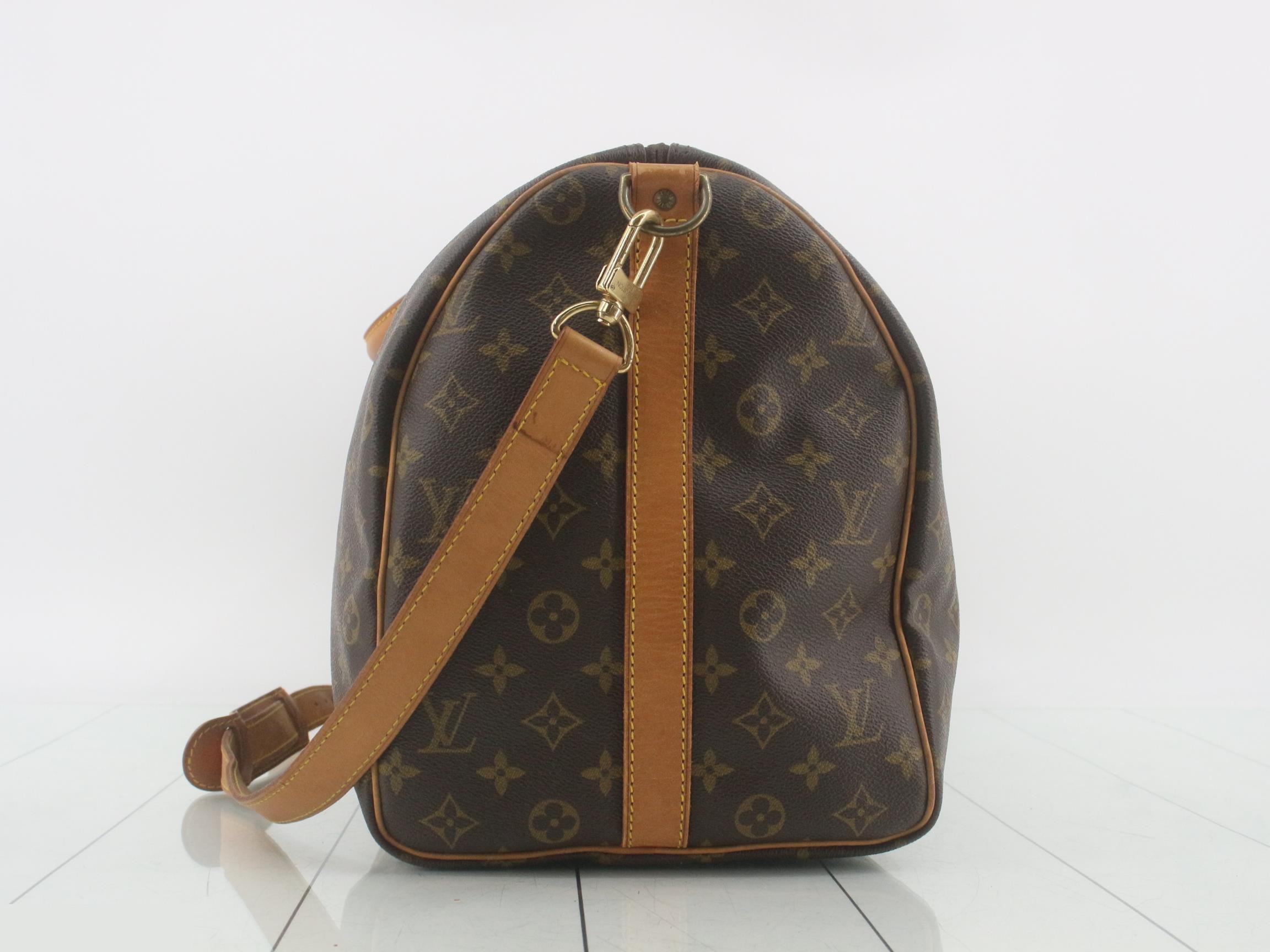 Keepall Bandoulière 50 with shoulder strap — view 3