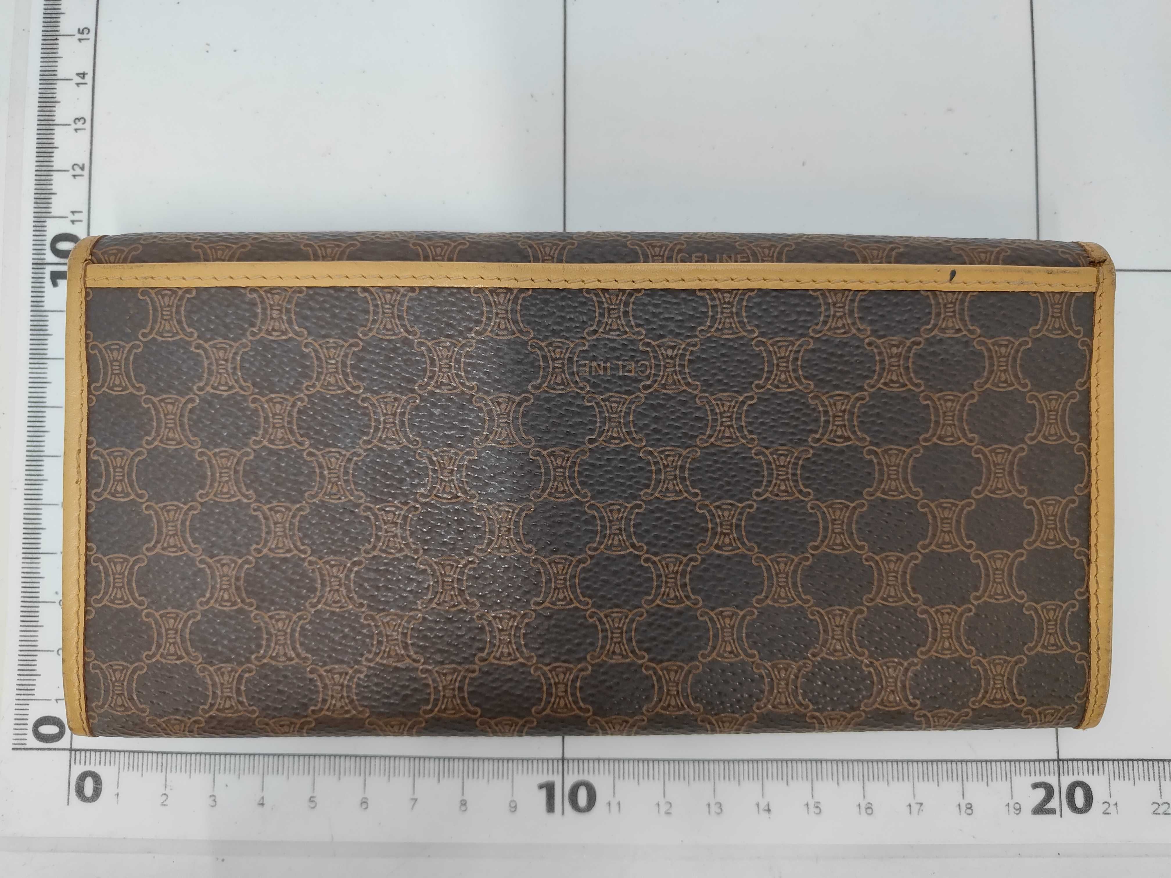 Macadam Long Wallet, PVC, Brown — view 2
