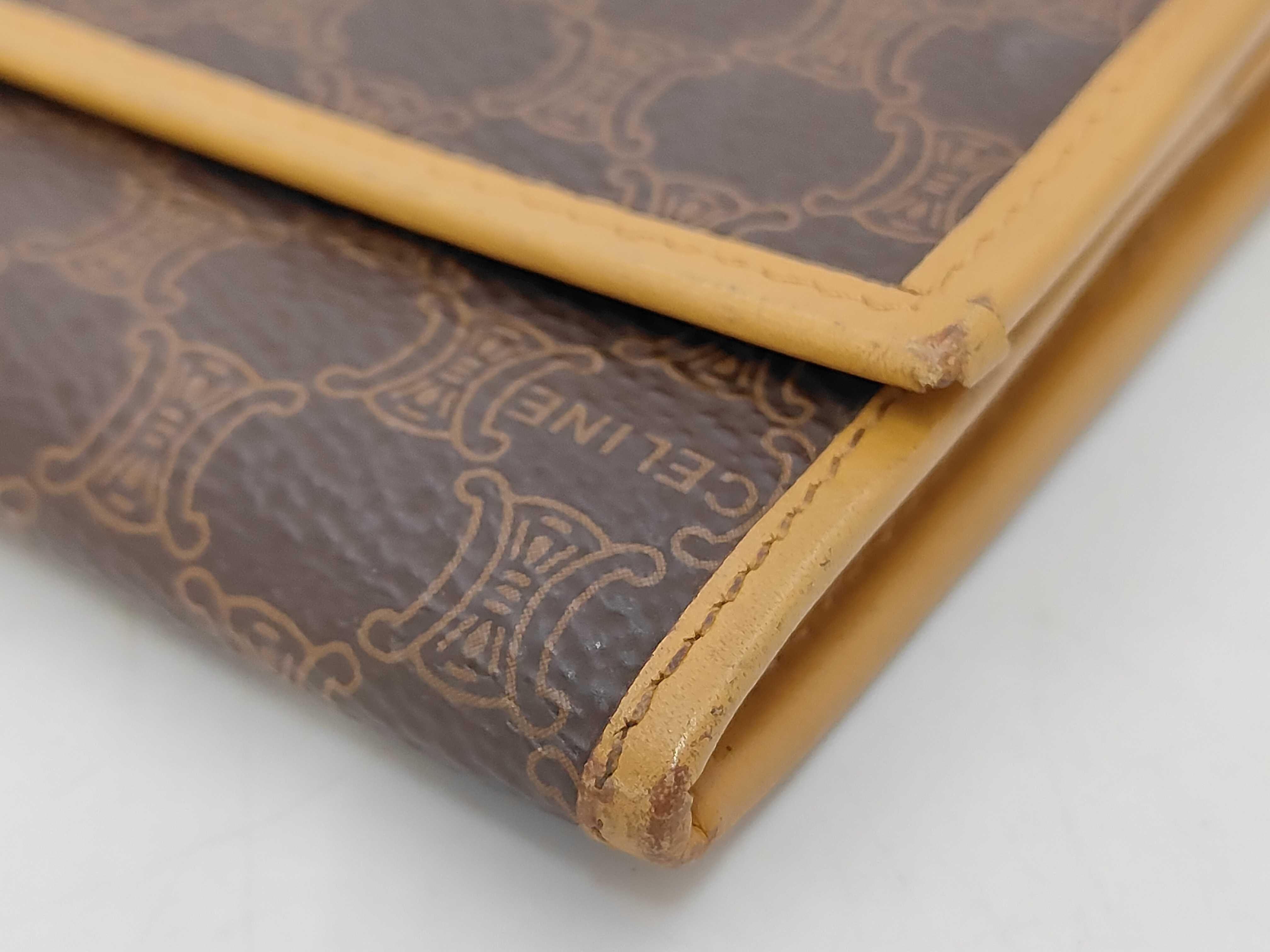 Macadam Long Wallet, PVC, Brown — view 3