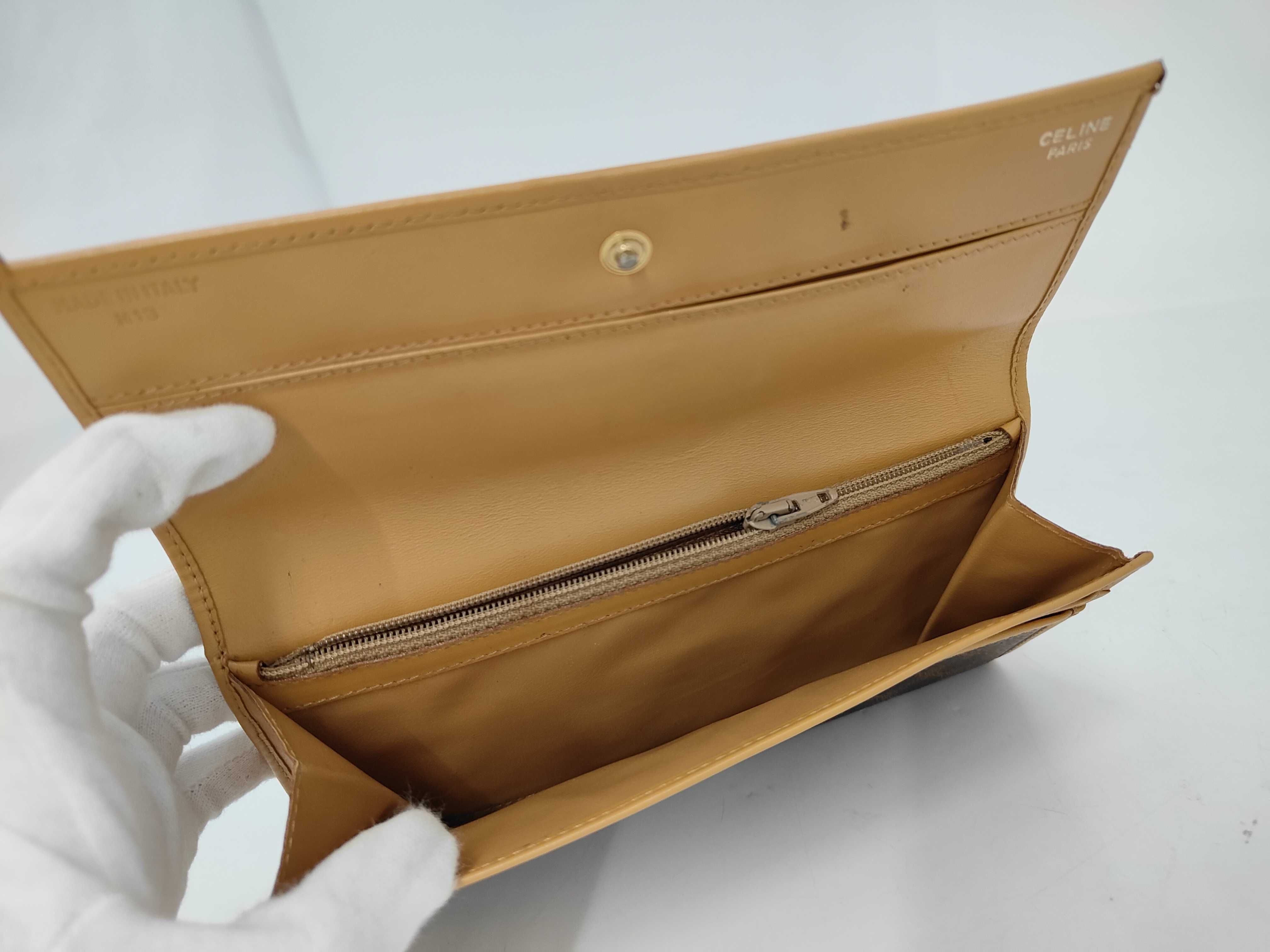 Macadam Long Wallet, PVC, Brown — view 6