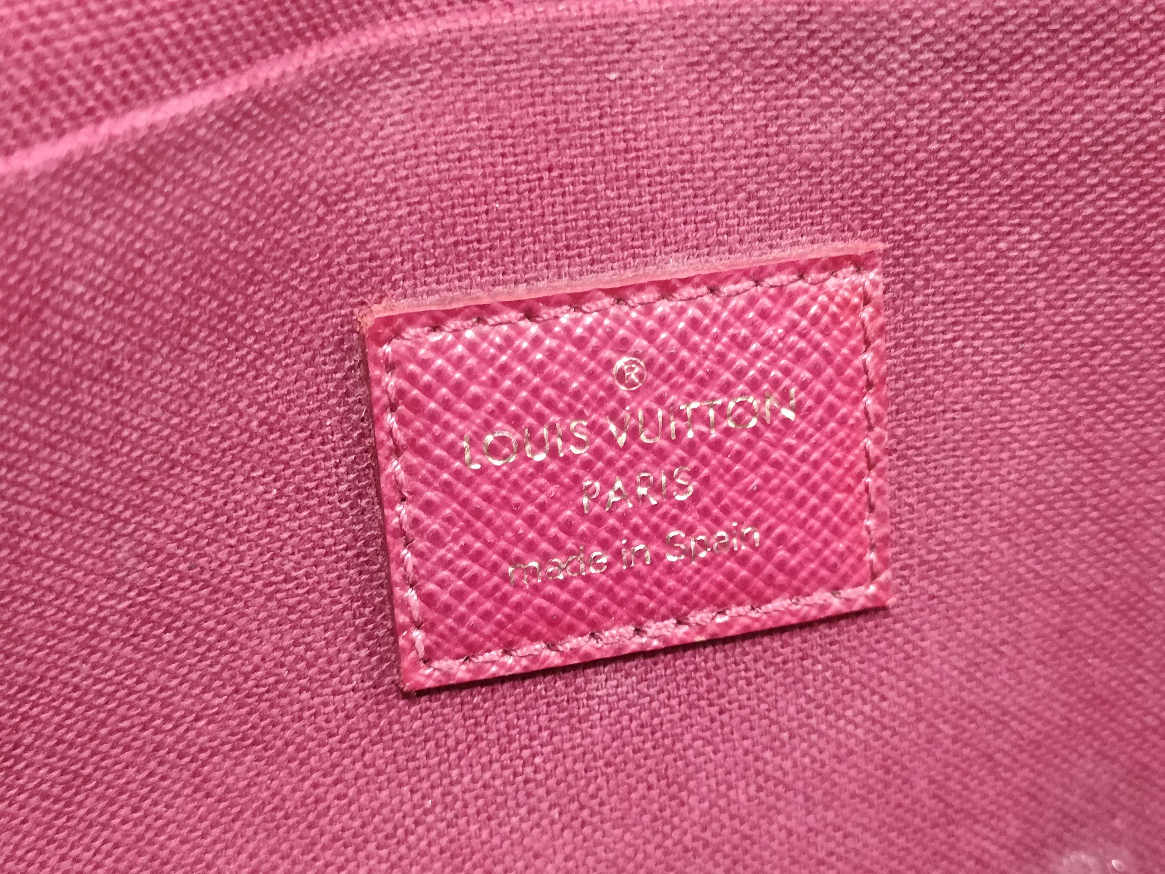 Monogram Pochette Felicie Monogram Chain Shoulder Bag — view 14