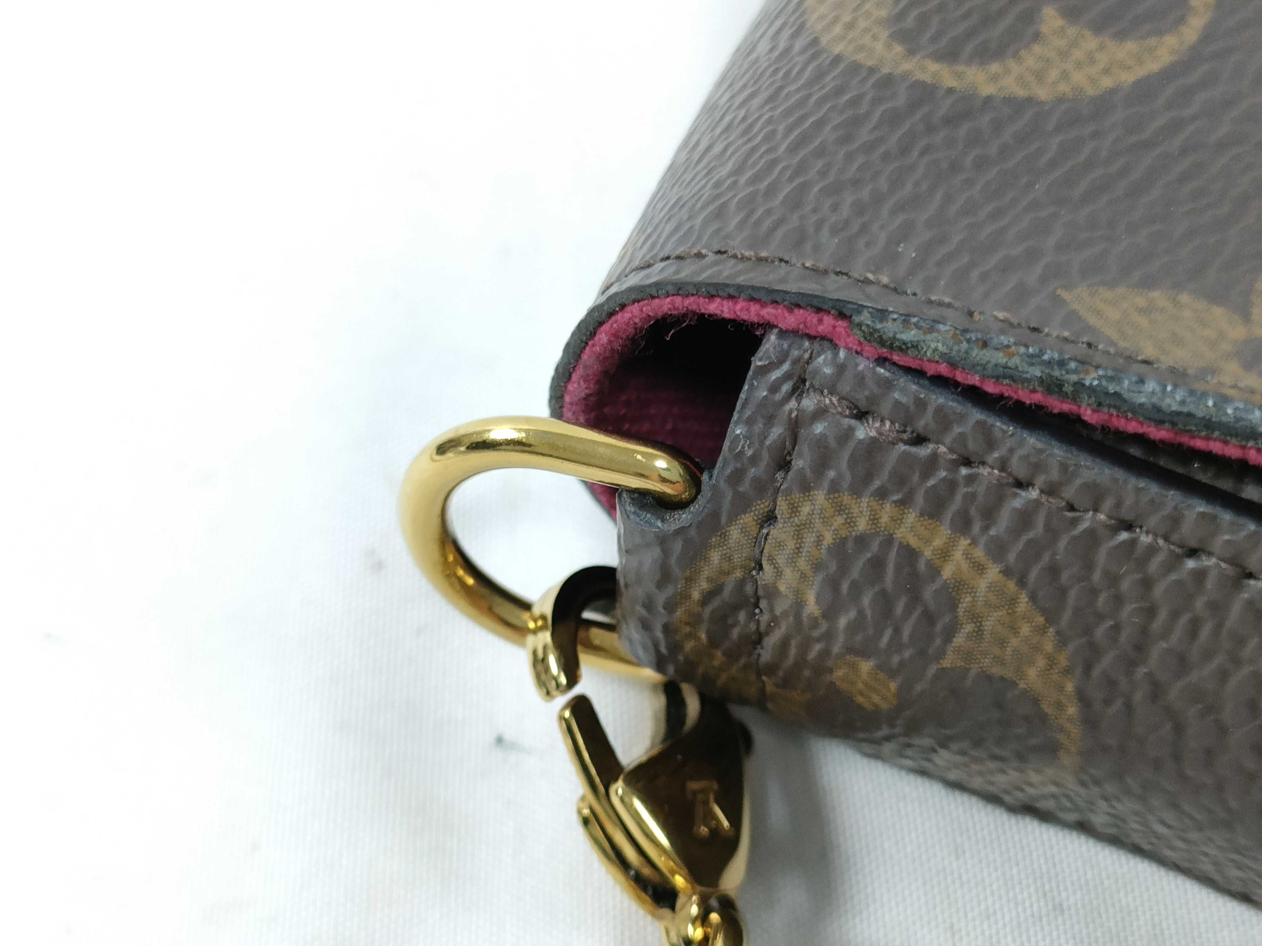 Monogram Pochette Felicie Monogram Chain Shoulder Bag — view 7