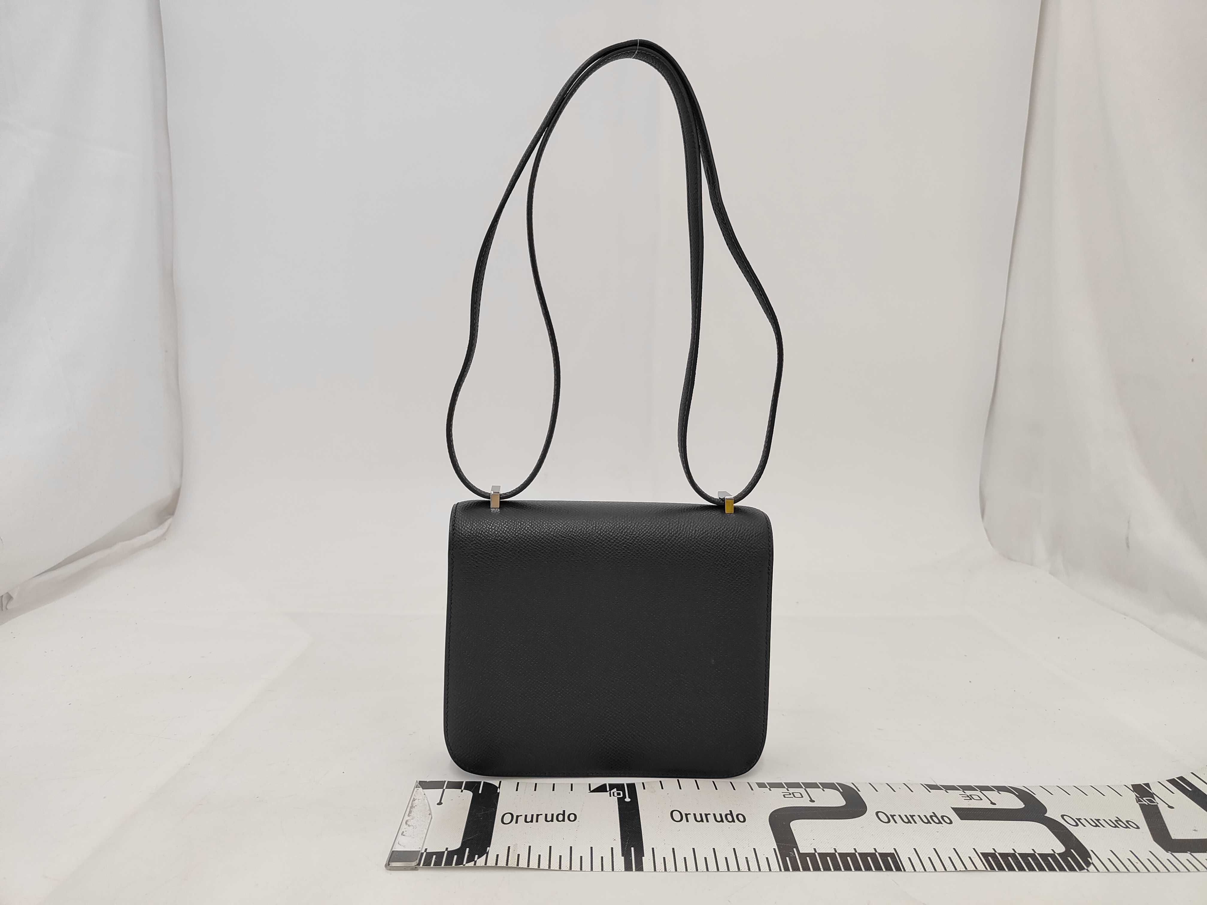 Constance Mini 18 Black G Stamp Shoulder Bag — view 2