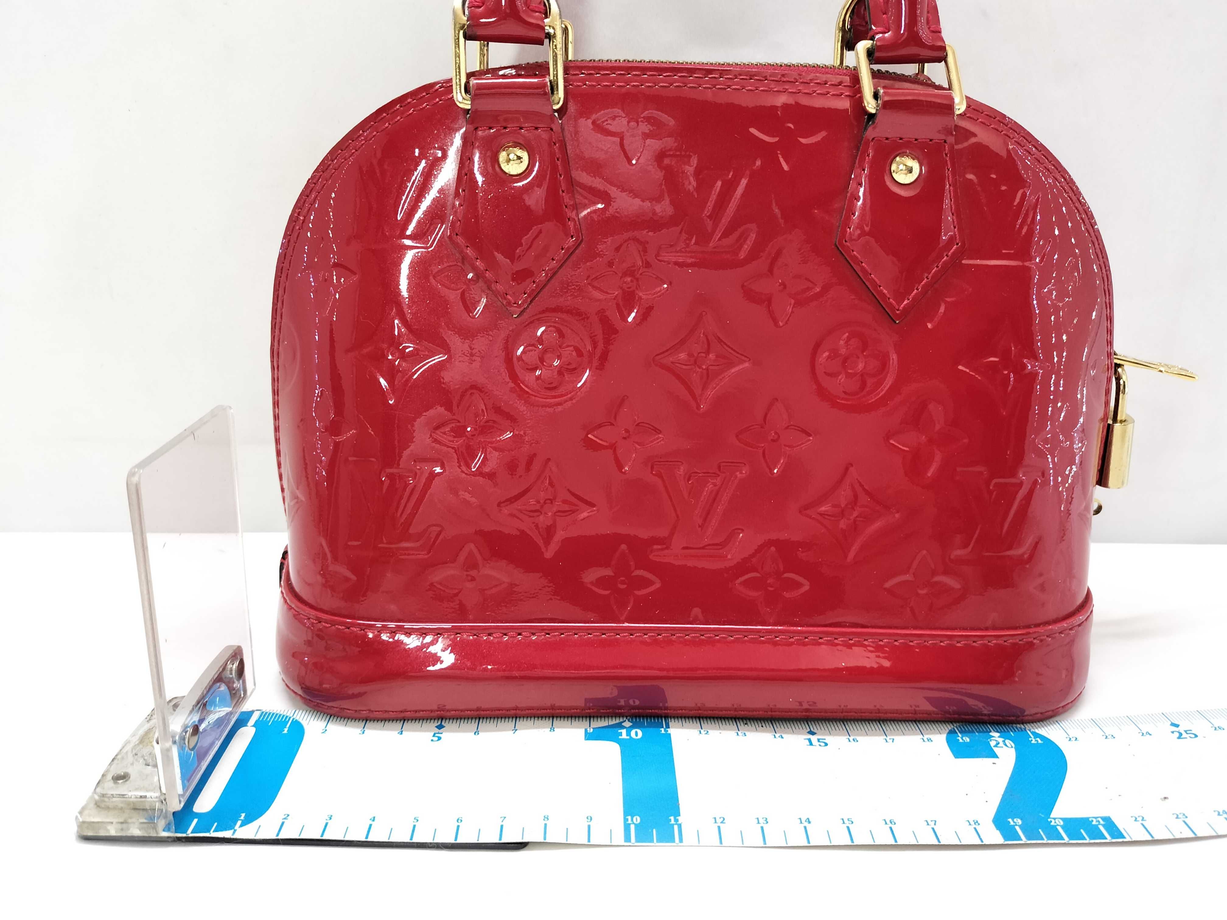 Vernis Alma BB M91606 FL1166 Red Handbag — view 2