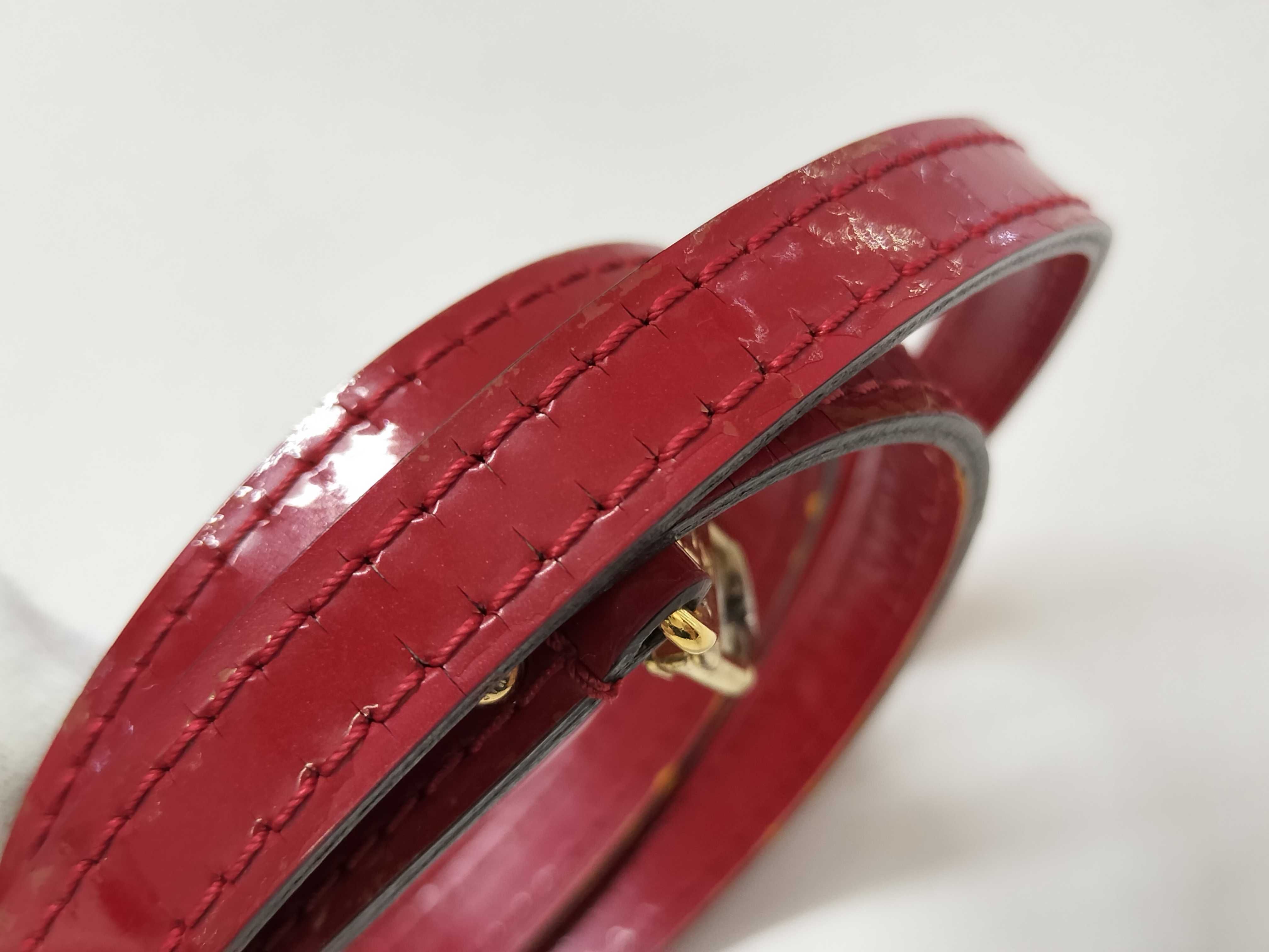 Vernis Alma BB M91606 FL1166 Red Handbag — view 14