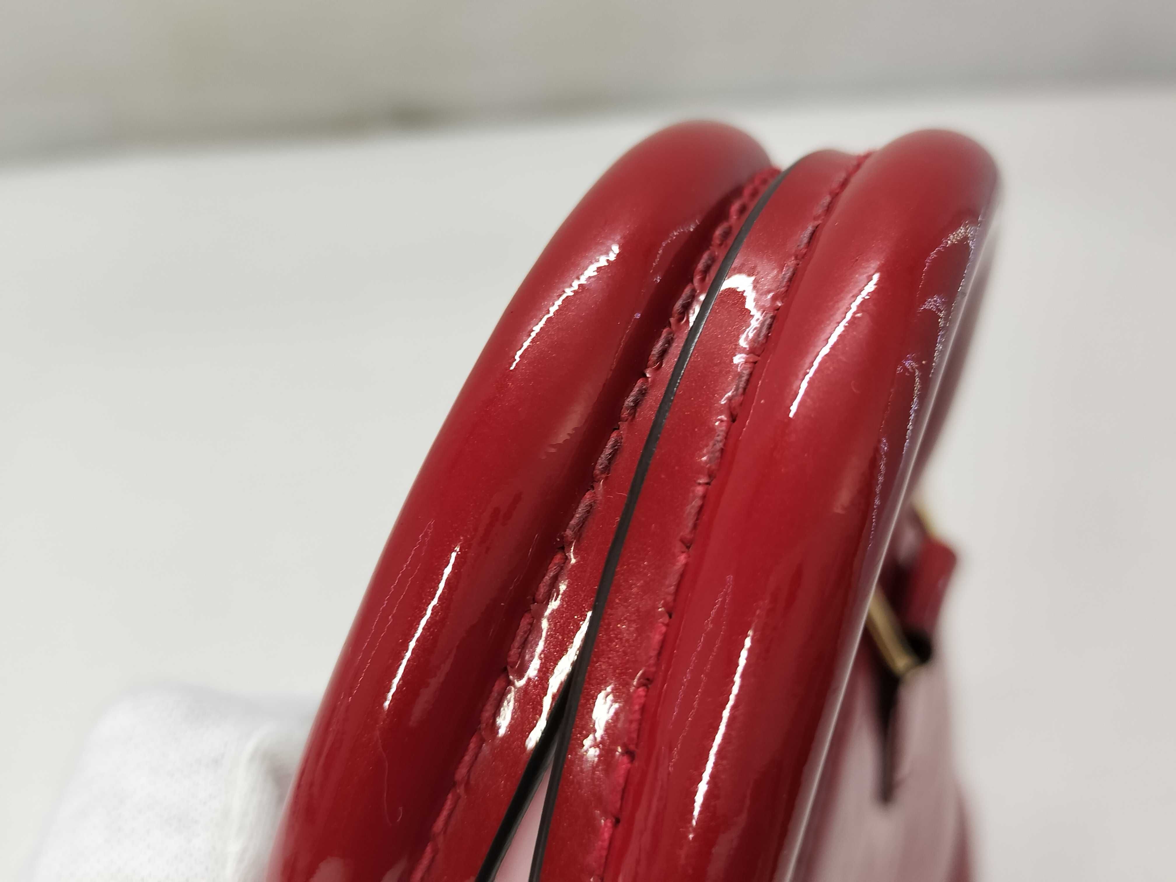 Vernis Alma BB M91606 FL1166 Red Handbag — view 4