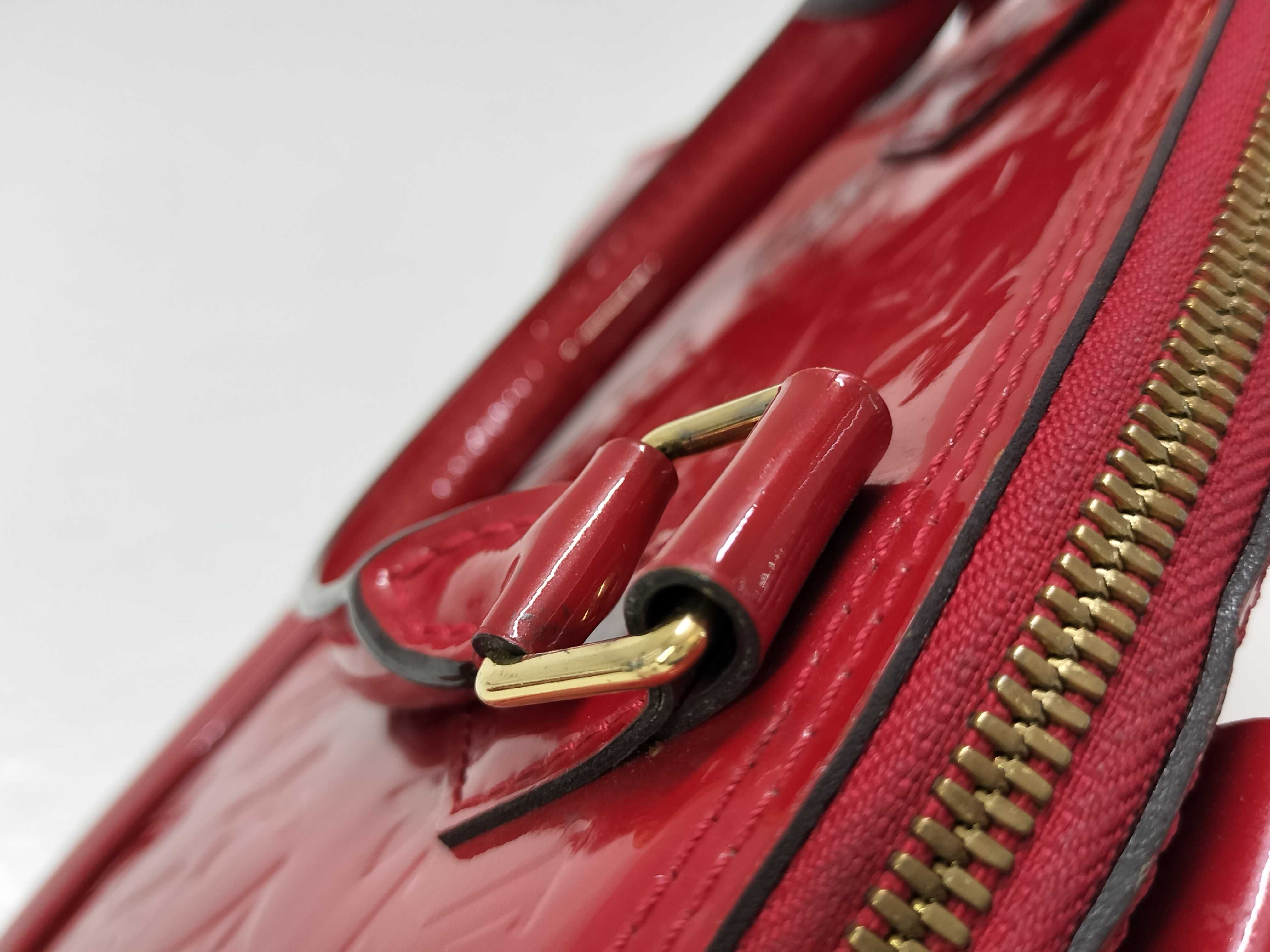 Vernis Alma BB M91606 FL1166 Red Handbag — view 5