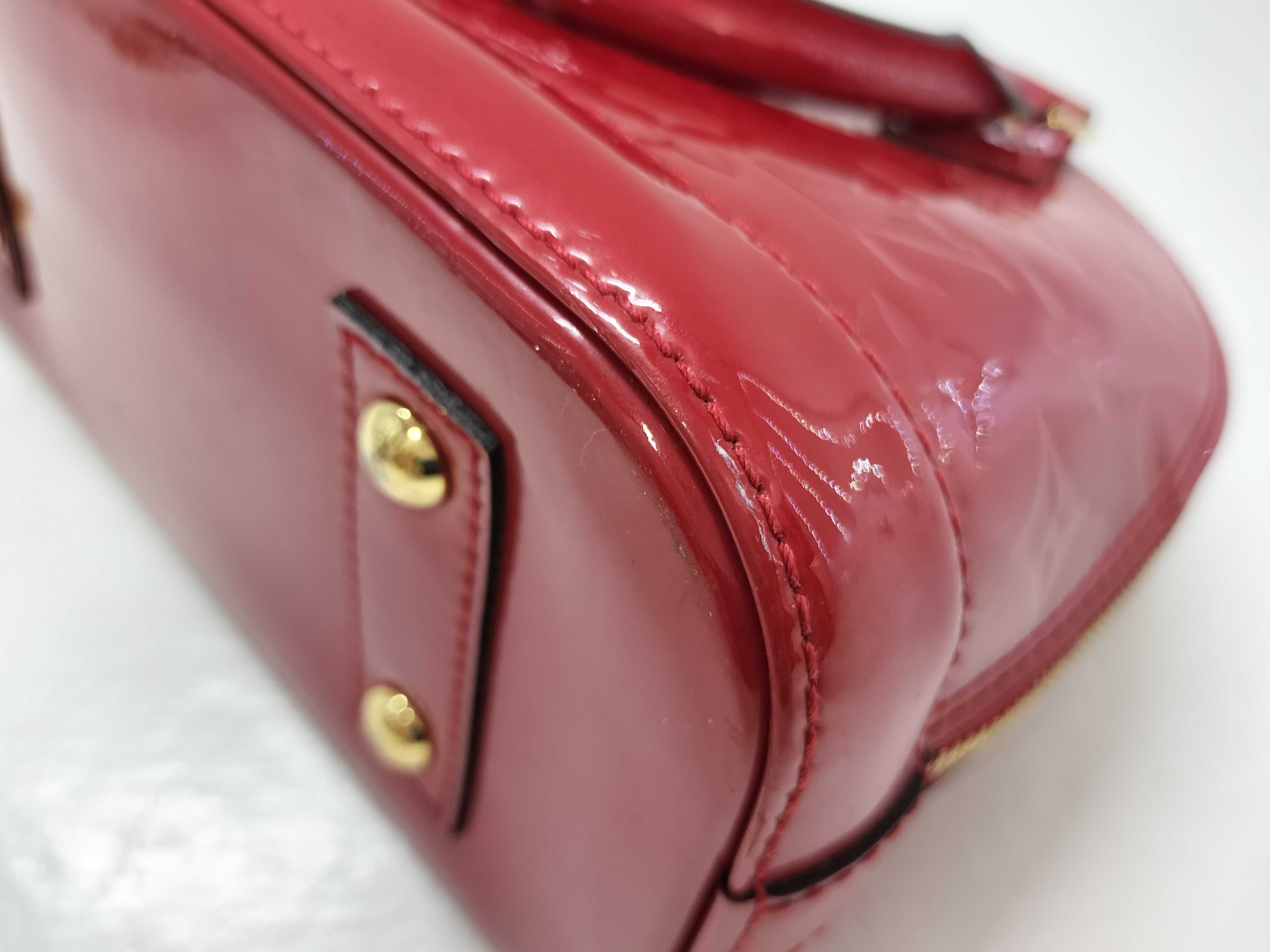 Vernis Alma BB M91606 FL1166 Red Handbag — view 7