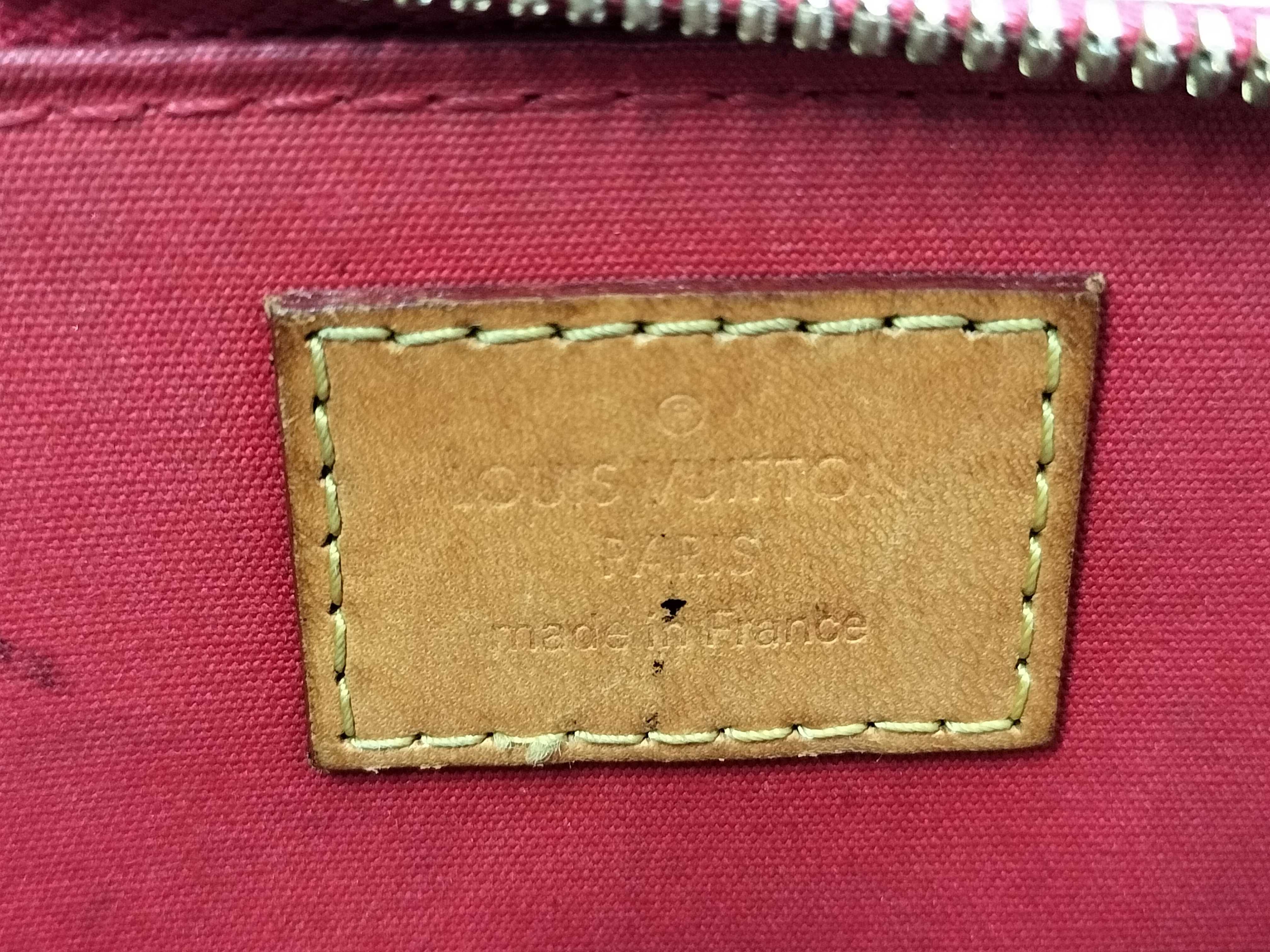 Vernis Alma BB M91606 FL1166 Red Handbag — view 9