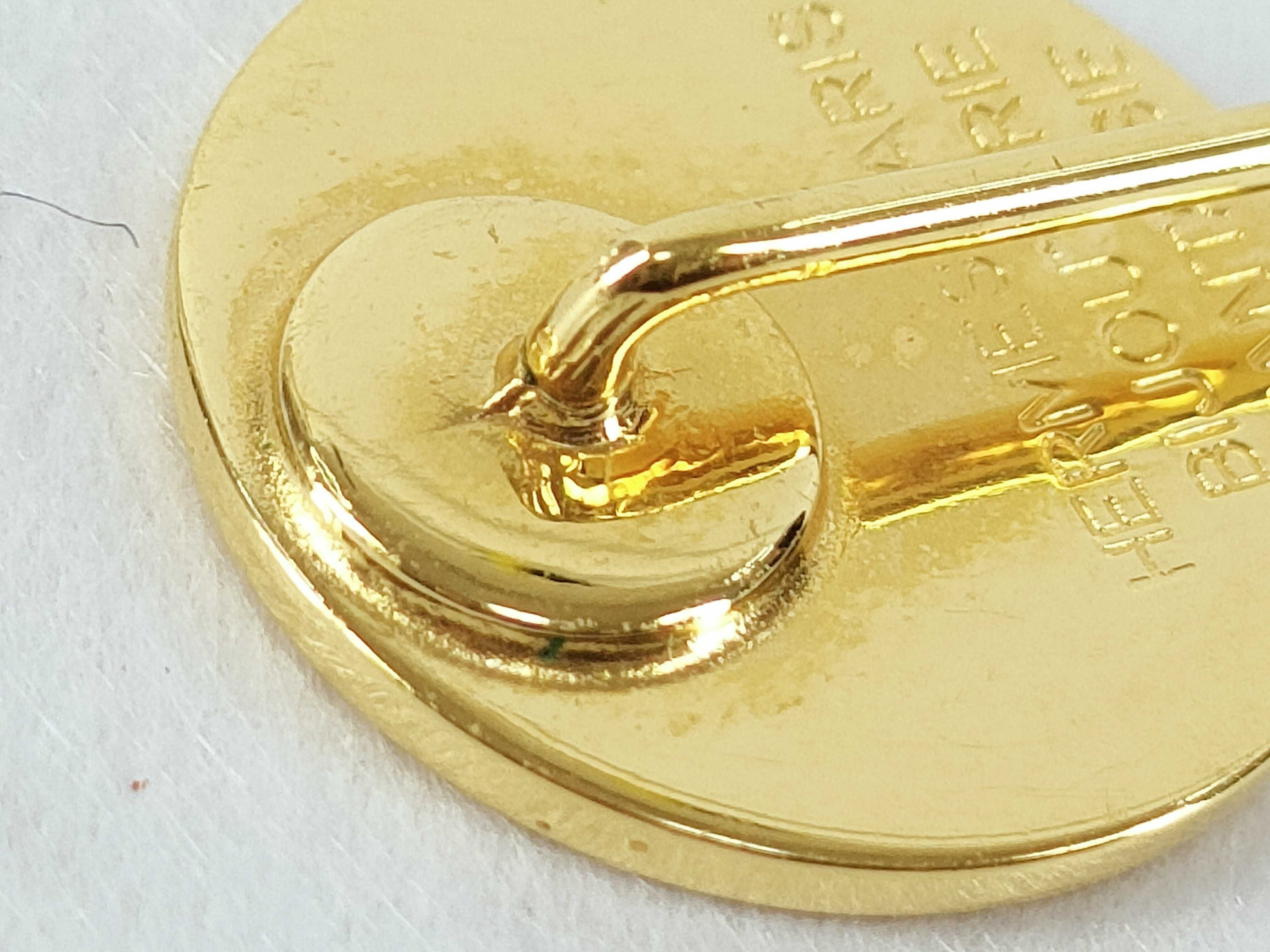 Sellier Gold Pin Brooch — view 8