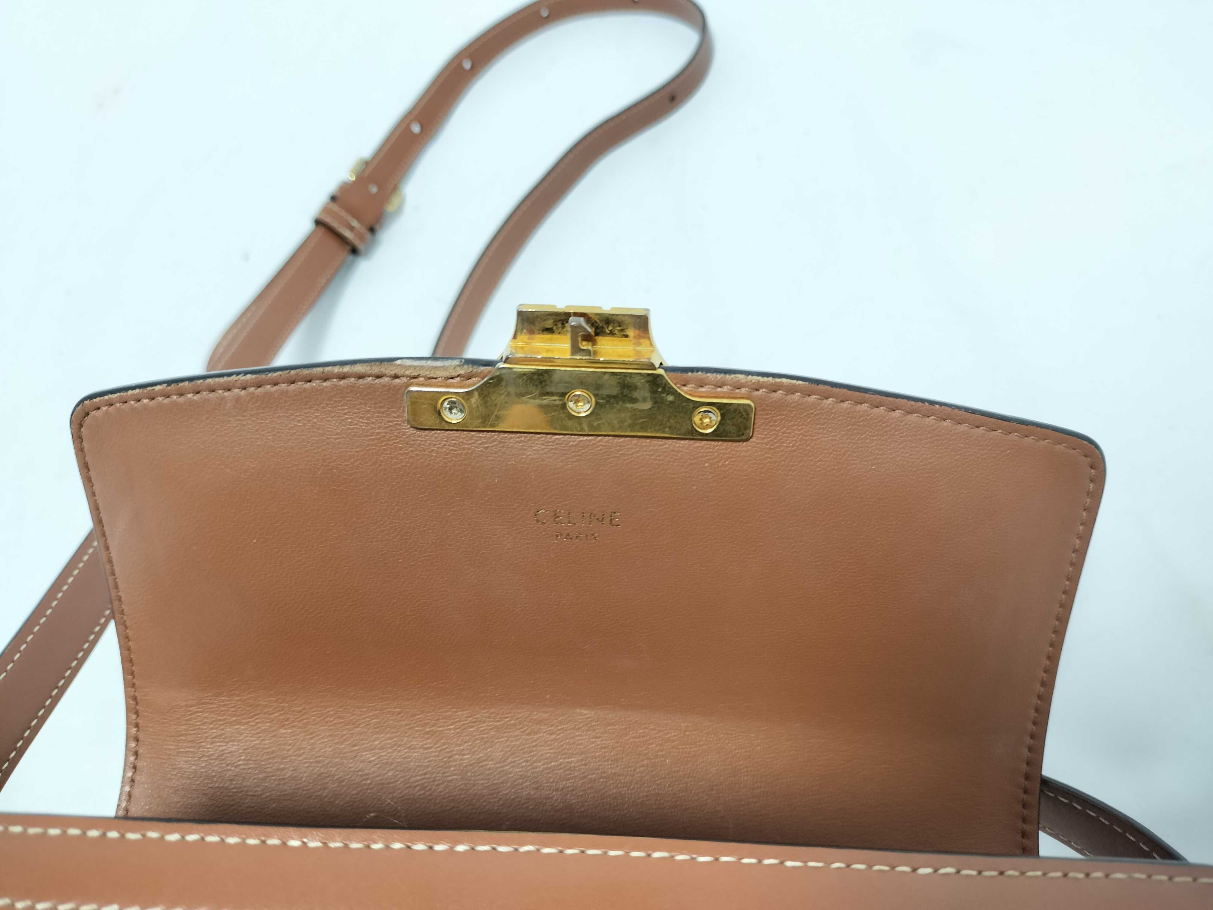 Triomphe Teen Shoulder Bag — view 9