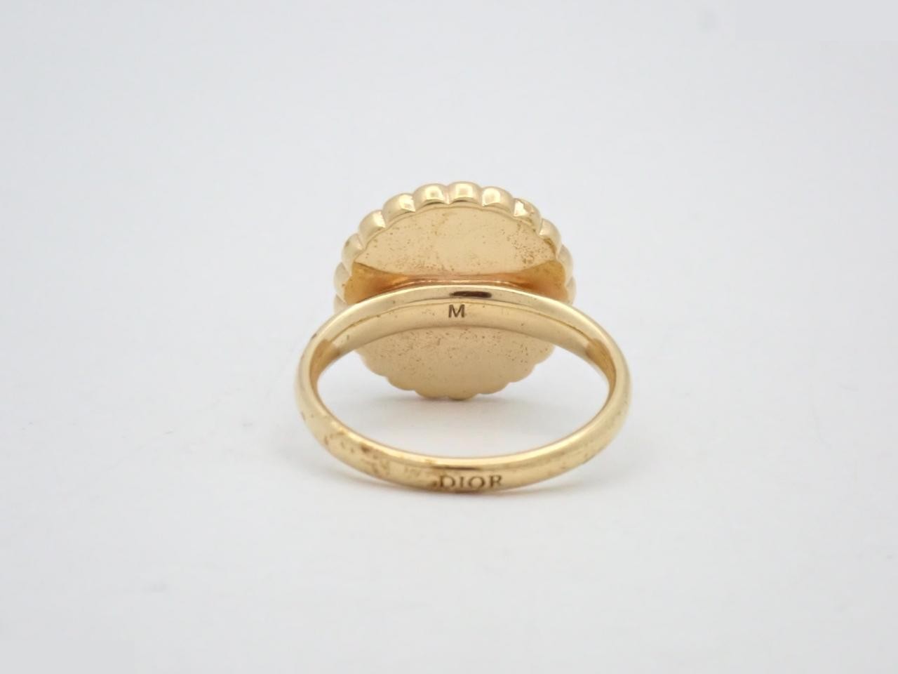 Petit CD Baroque Ring, Size M (approx. size 12) — view 2