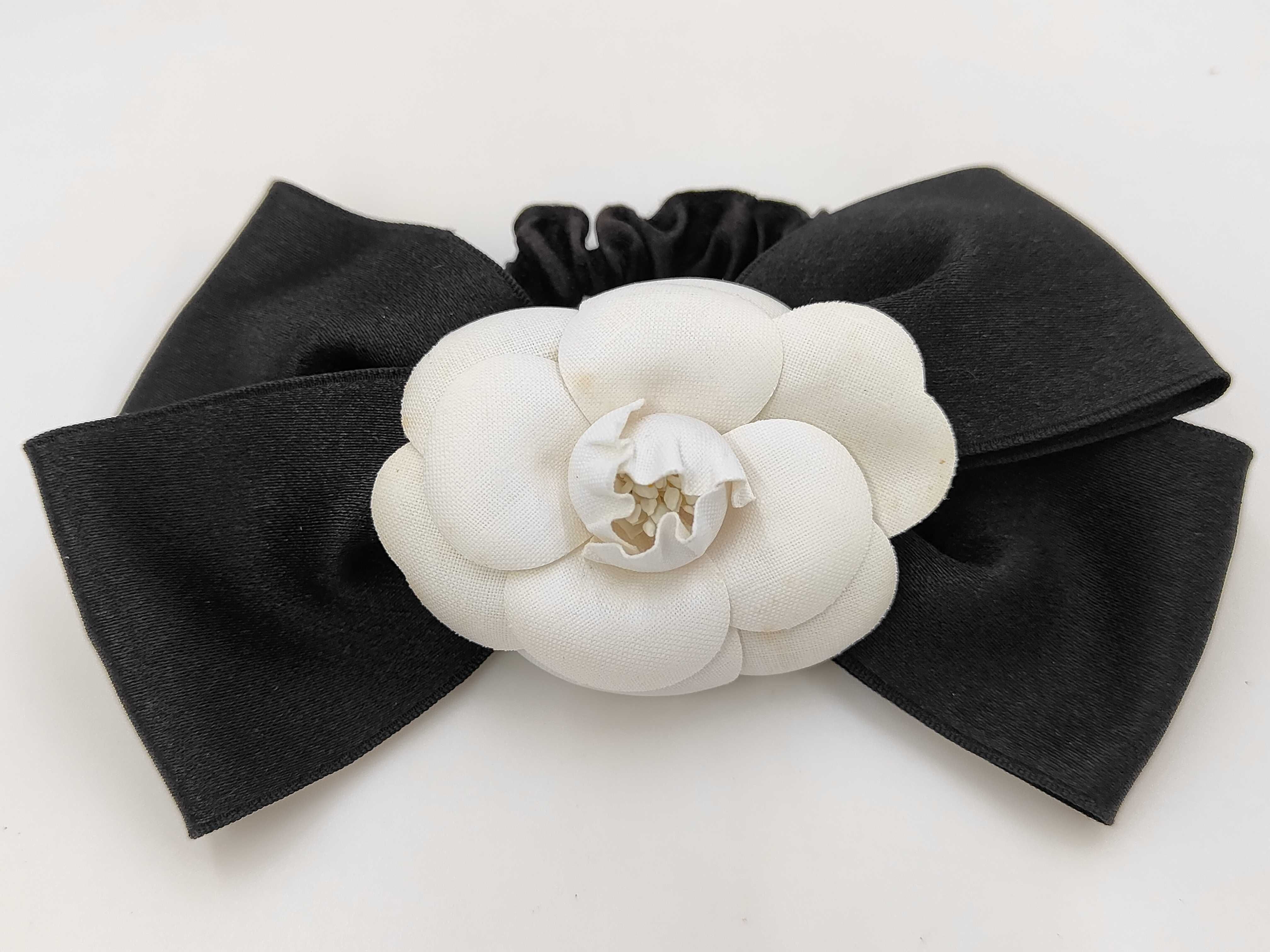 Camellia Ribbon Scrunchie Hair Accessory — view 2