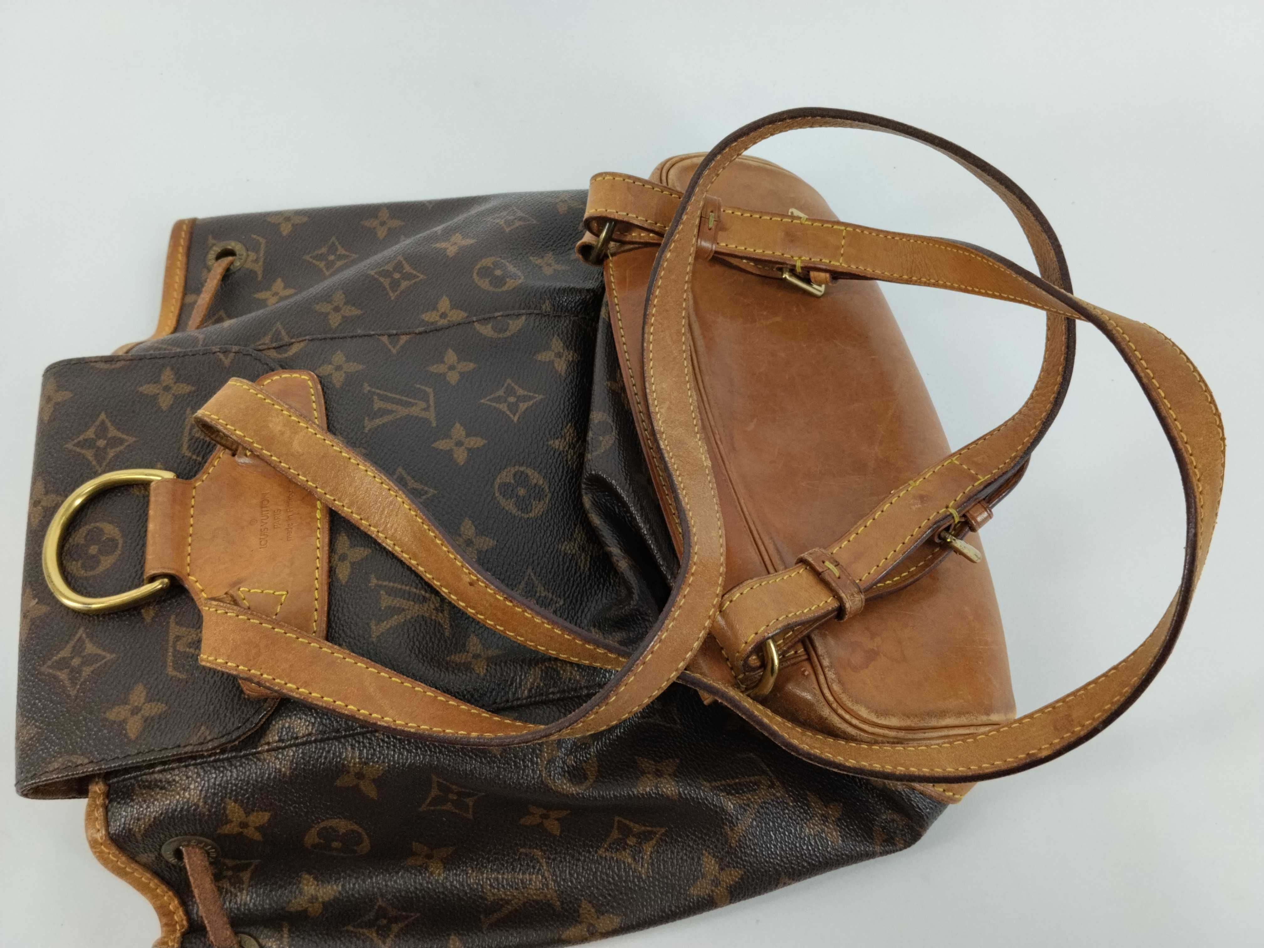Monogram Vuitton Montsouris Backpack — view 3