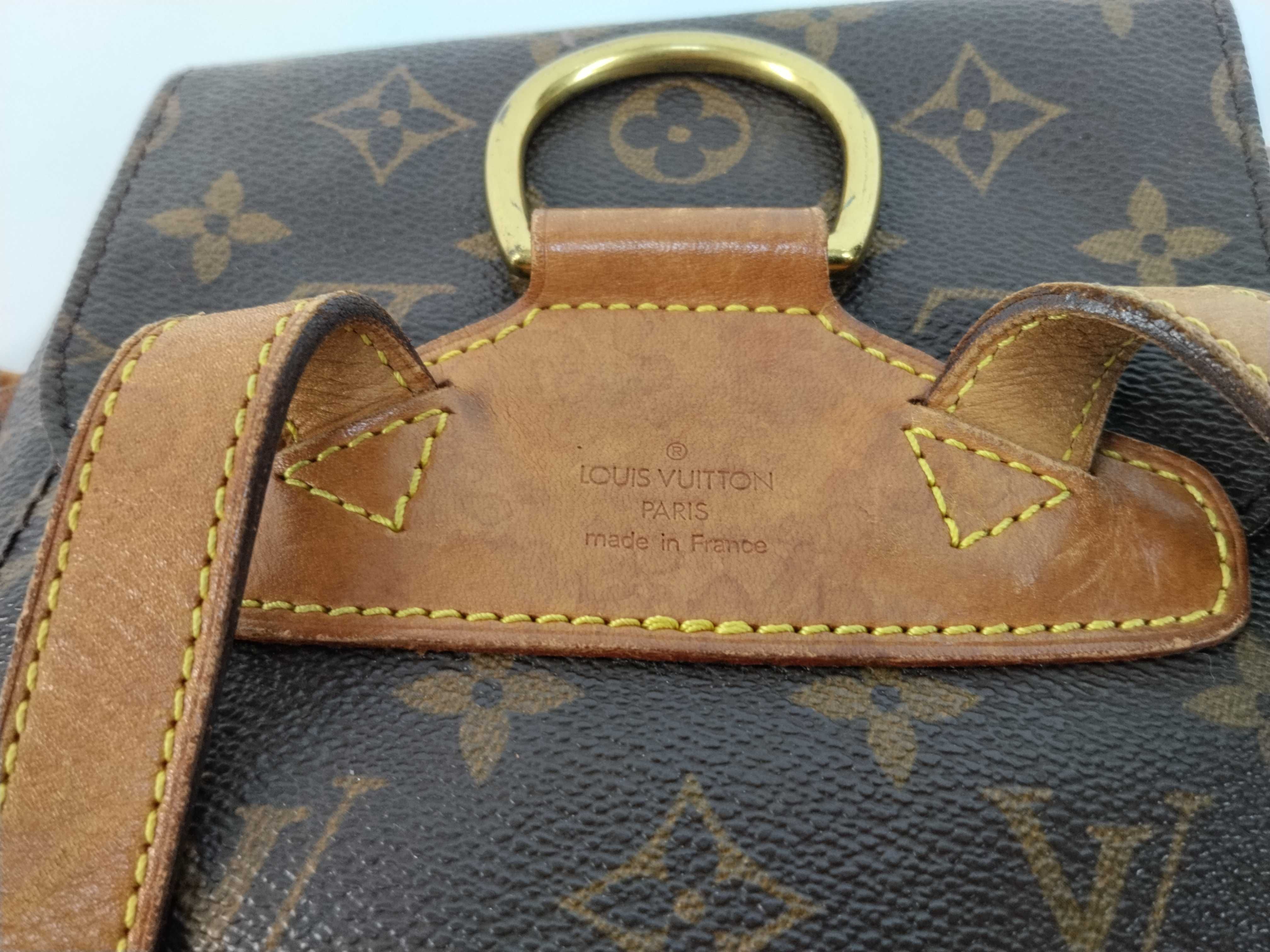 Monogram Vuitton Montsouris Backpack — view 6
