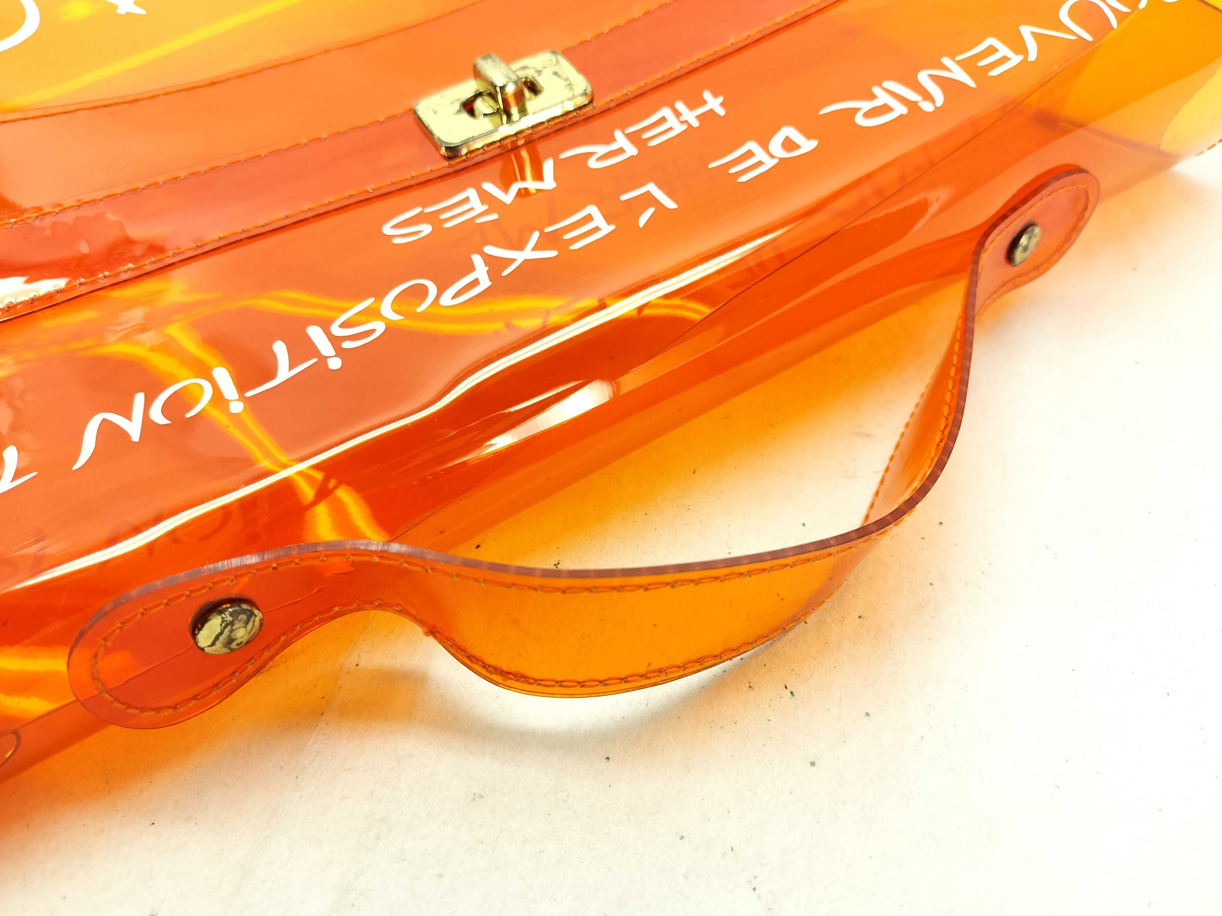 Vinyl Kelly Orange Handbag — view 3