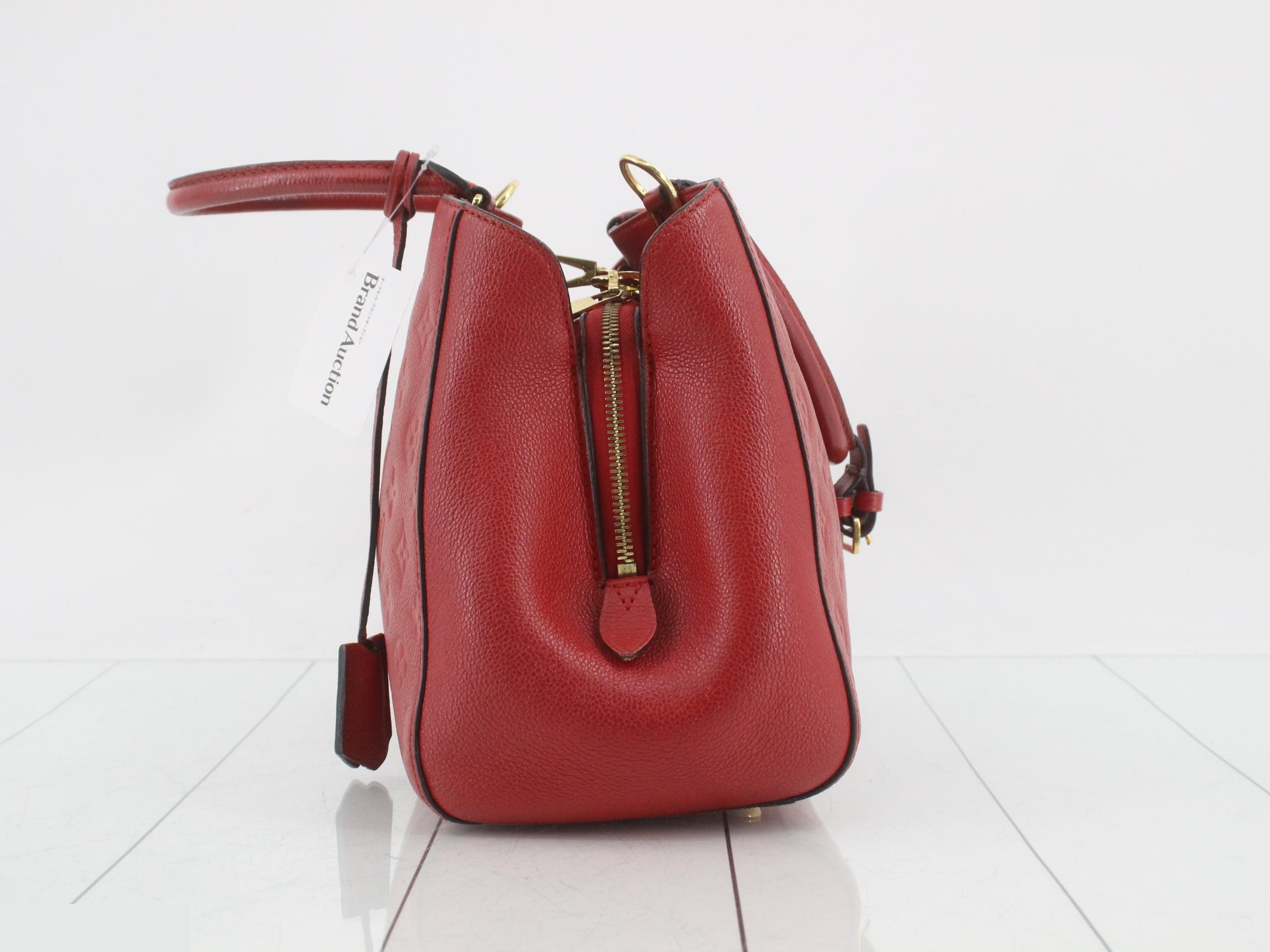 Monogram Empreinte Montaigne MM Cerise 2-Way Handbag — view 4
