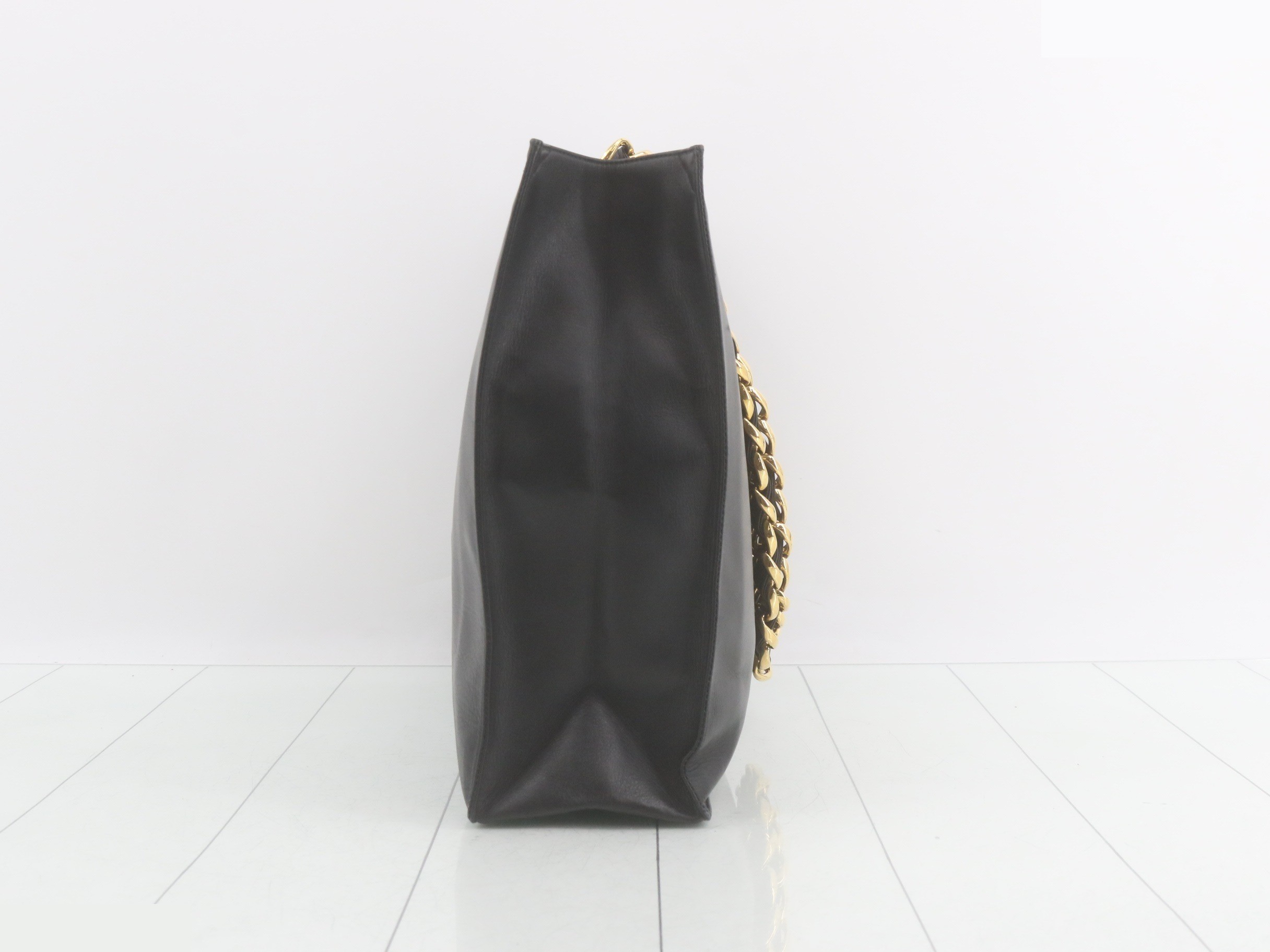 Lambskin tote bag — view 3