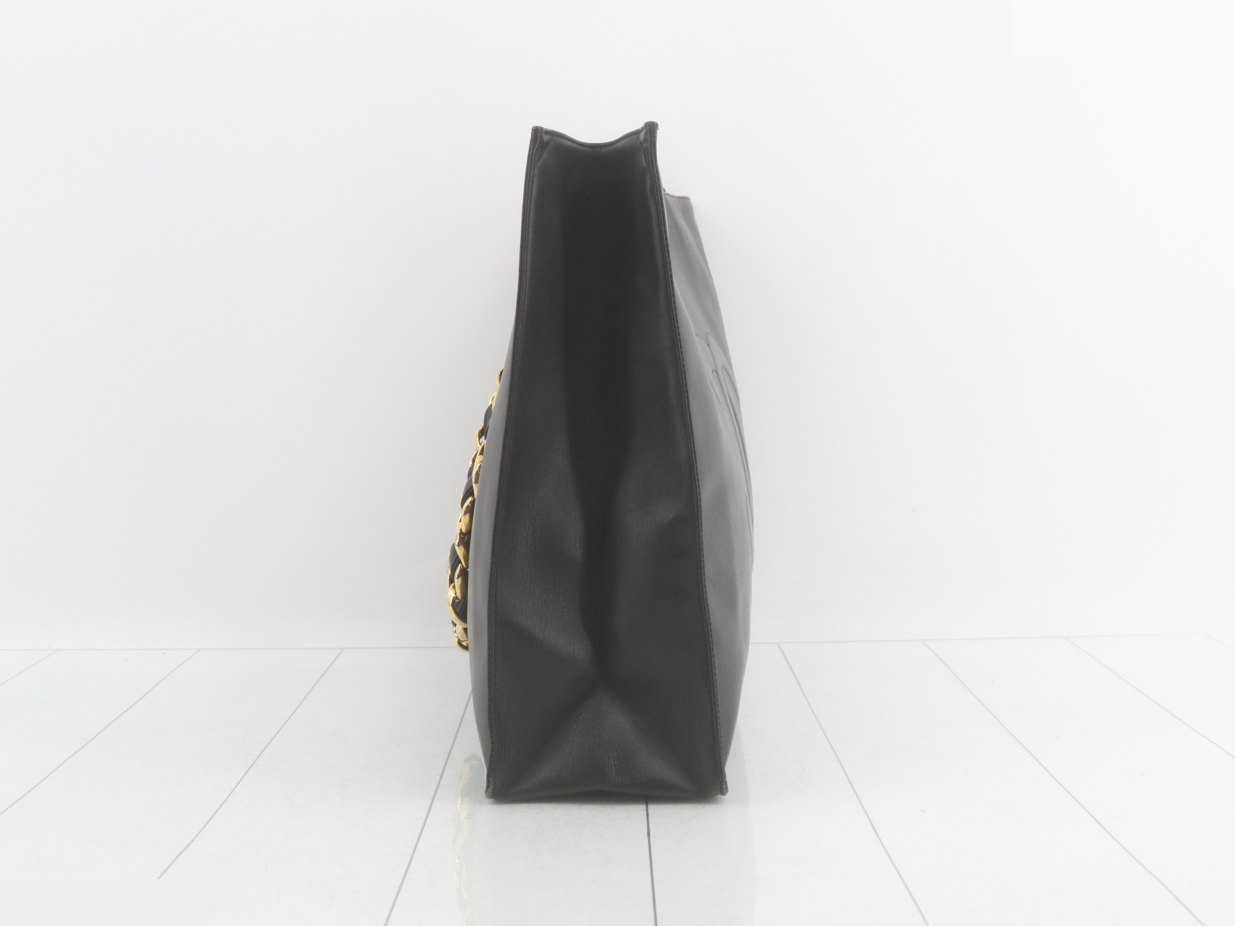 Lambskin tote bag — view 4