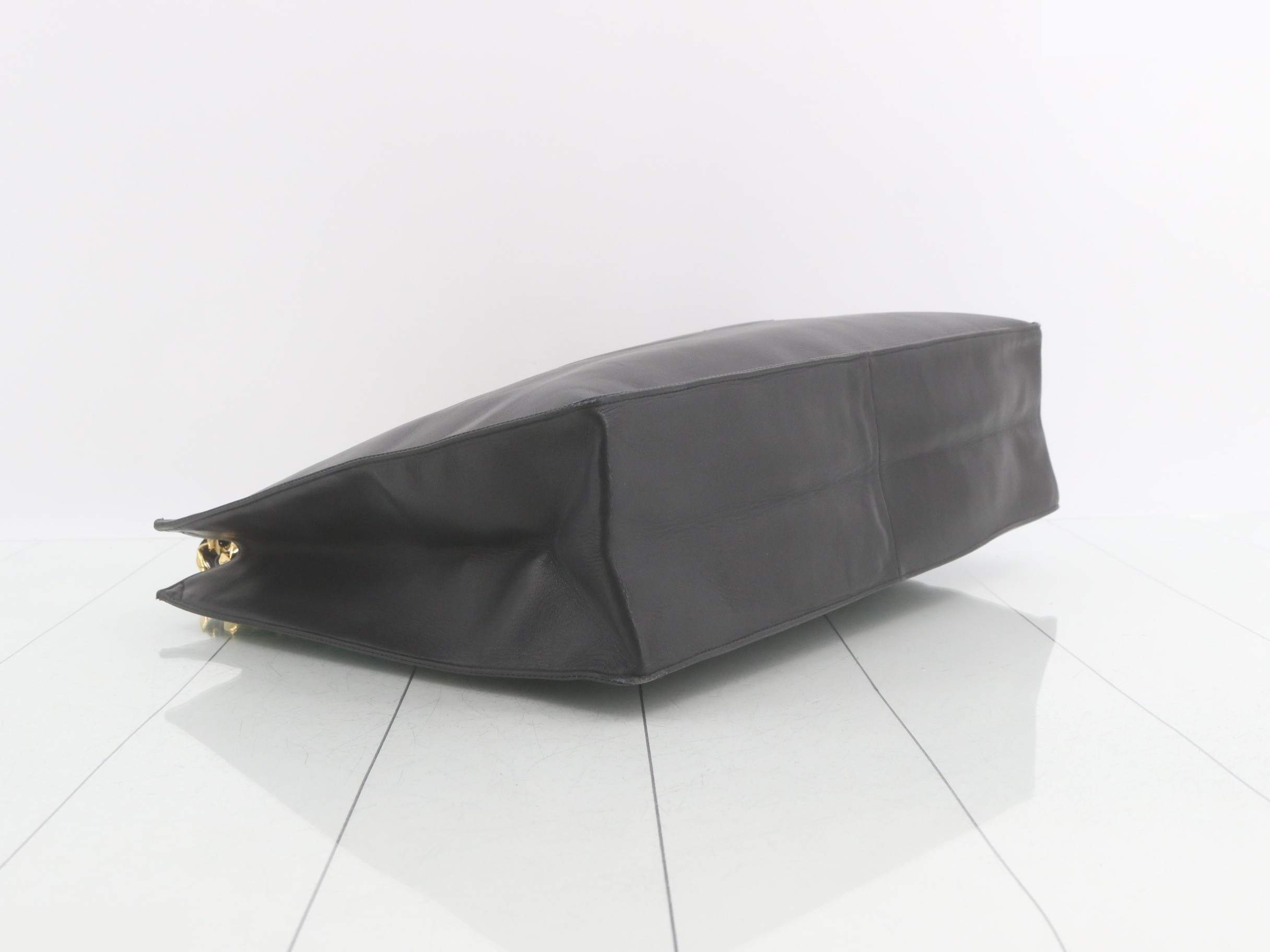 Lambskin tote bag — view 5