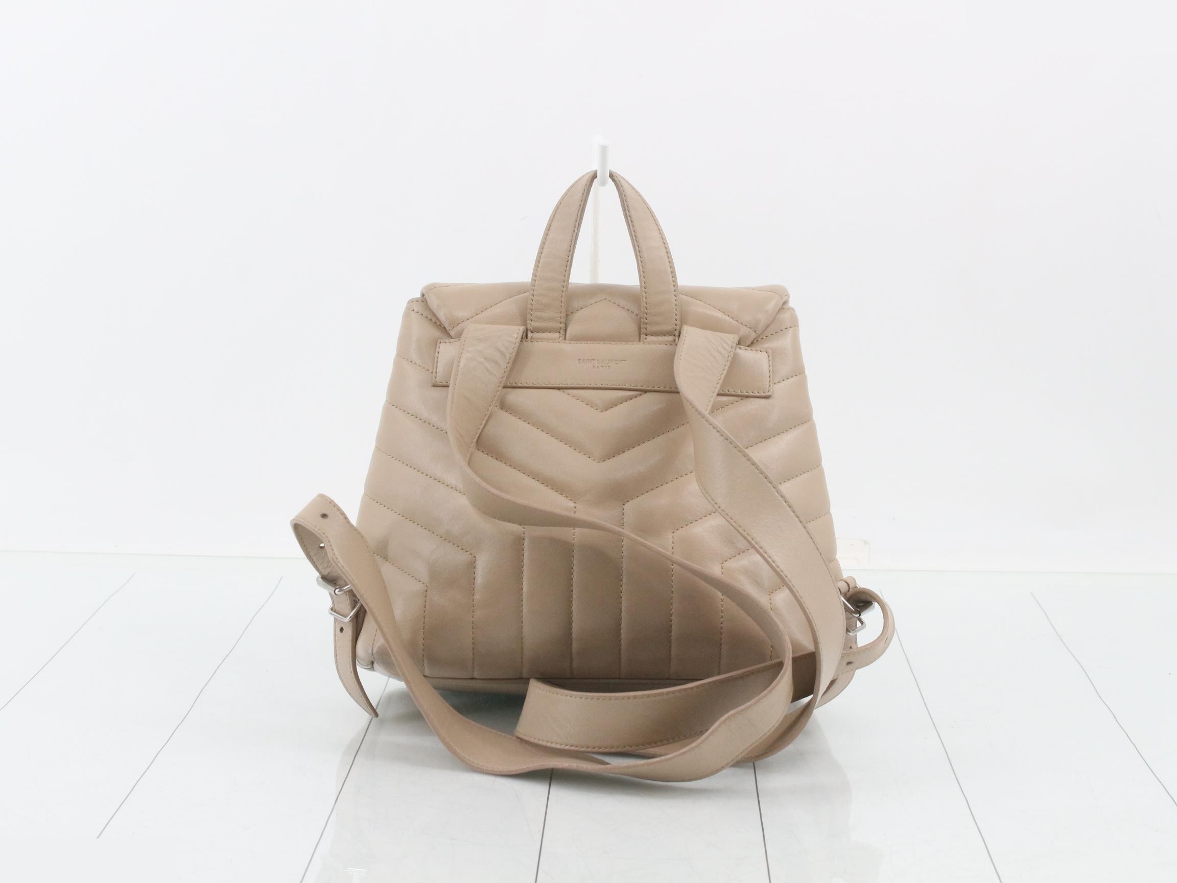 Loulou Leather Backpack — view 2