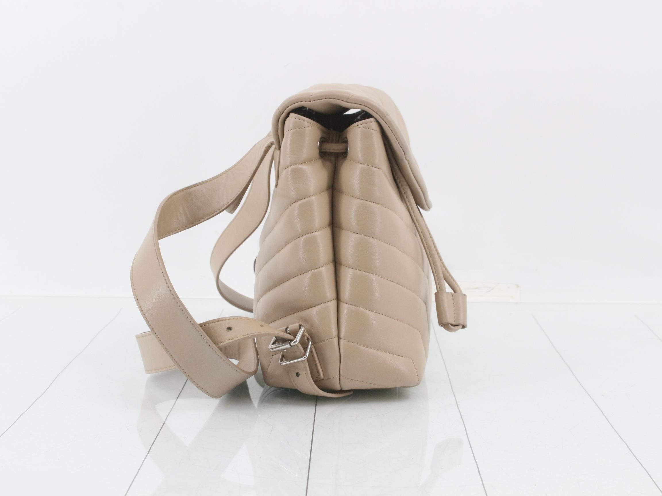 Loulou Leather Backpack — view 4