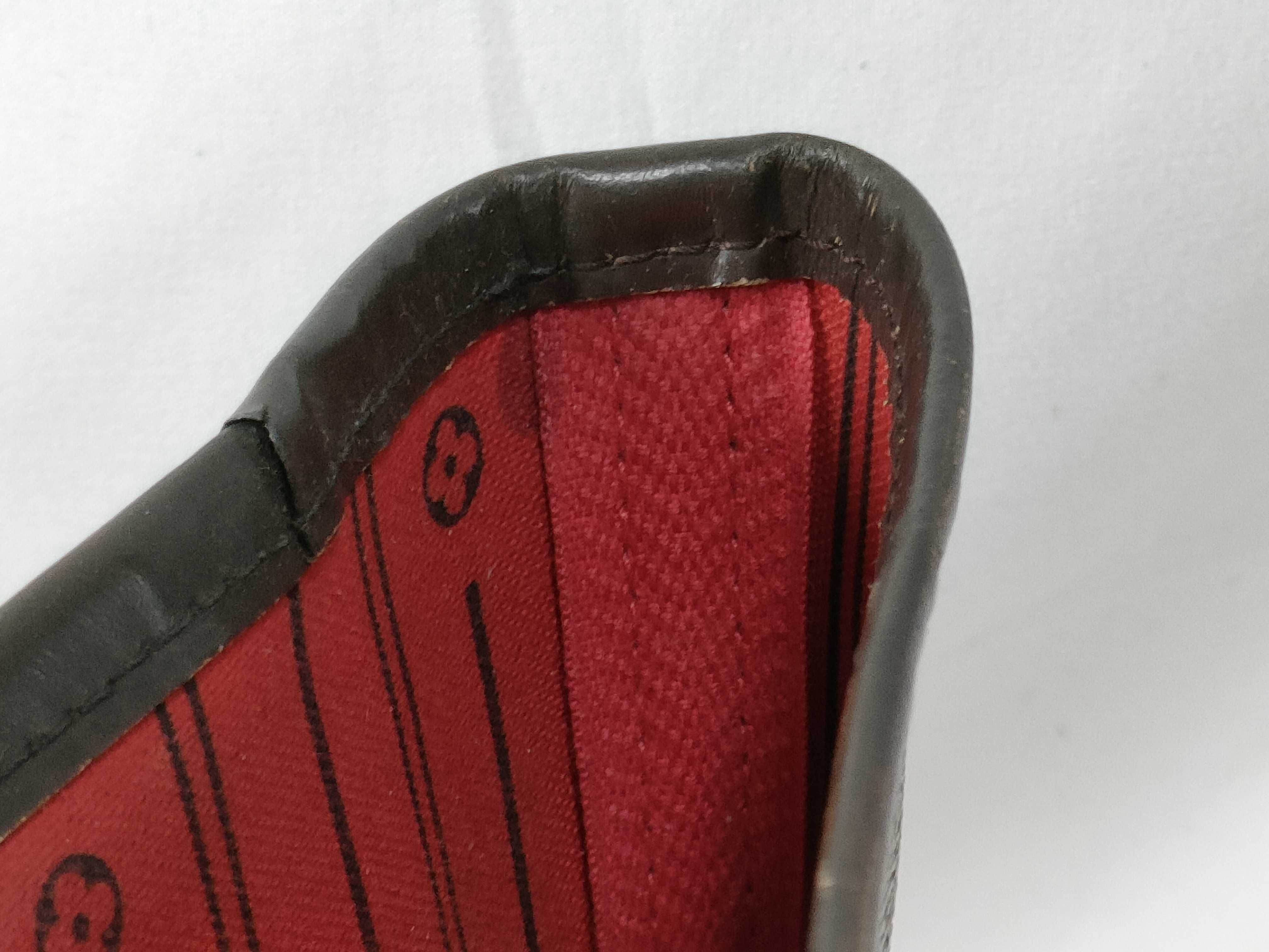 Damier TW-LV Neverfull MM Damier Ebene Tote Bag — view 9