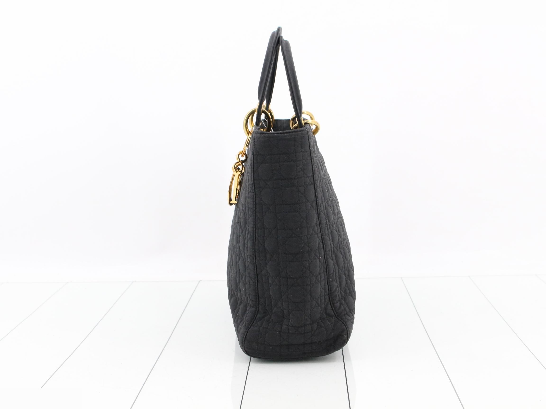 Lady Dior Cannage handbag — view 3